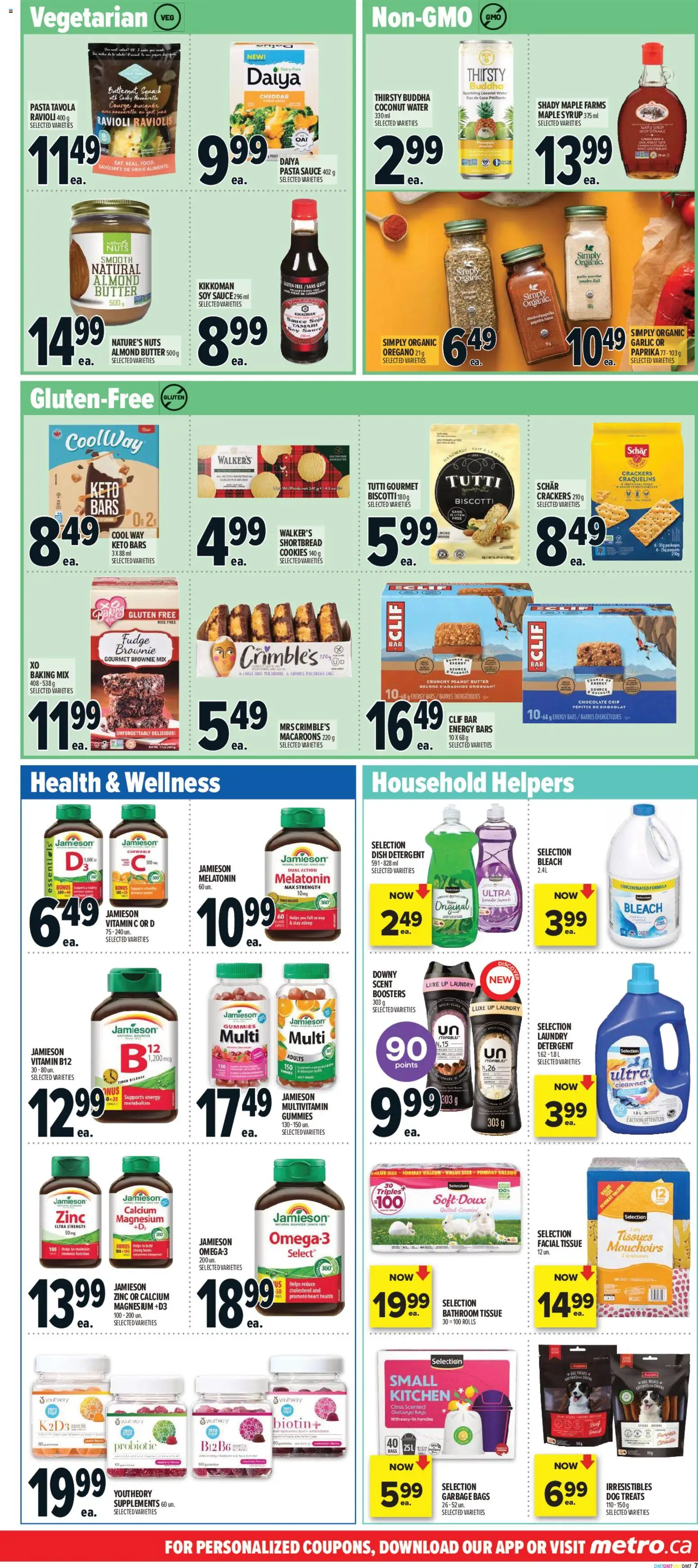 Metro flyer valid from 07.05.2026 | Page: 16 | Products: Pasta, Nuts, Cookies, Case