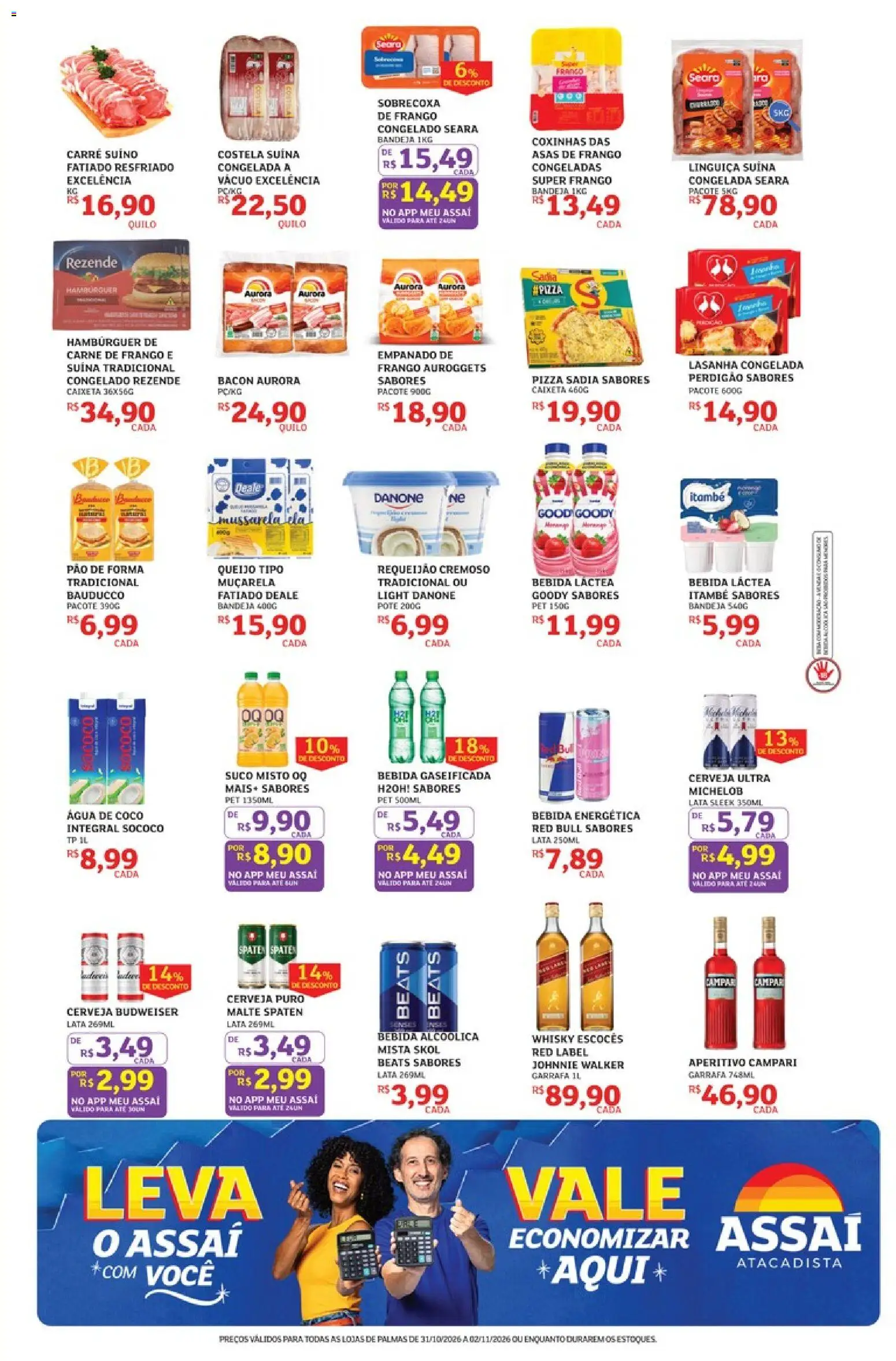 Assaí Atacadista Folheto - válido de 31/10/2026 | Página: 3