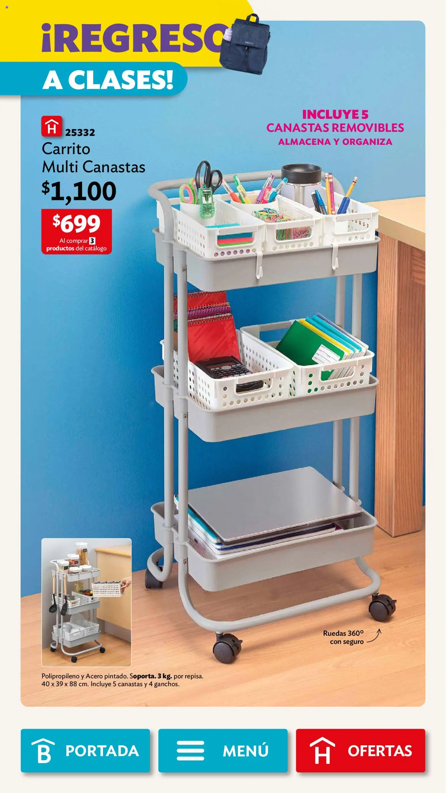 Nuevas ofertas de Betterware válidas en toda la República Mexicana desde el 03/08/2026. ¡Encuentra las mejores ofertas en Betterware campaña 8 2026! | Página: 105