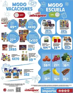 Vista previa de Alsuper katalog, nuevo folleto de la tienda, válido en México a partir del 25/08/2026