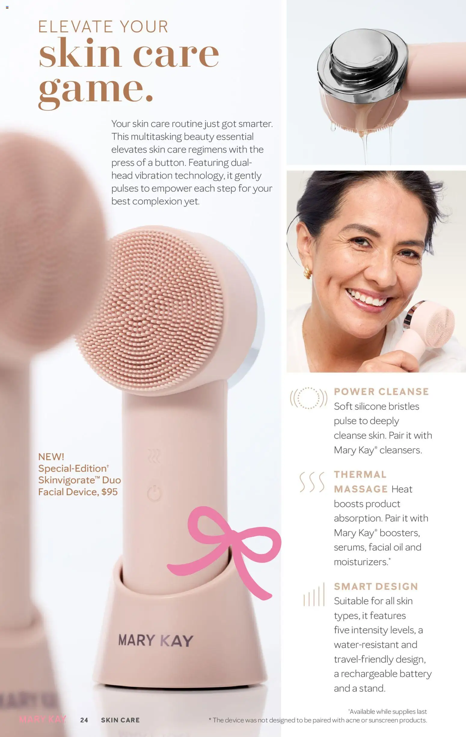 Mary Kay The Look Fall/Holiday 2026 - valid from 09/16/2026 | Page: 24 | Products: Press, Battery, Oil, Sunscreen