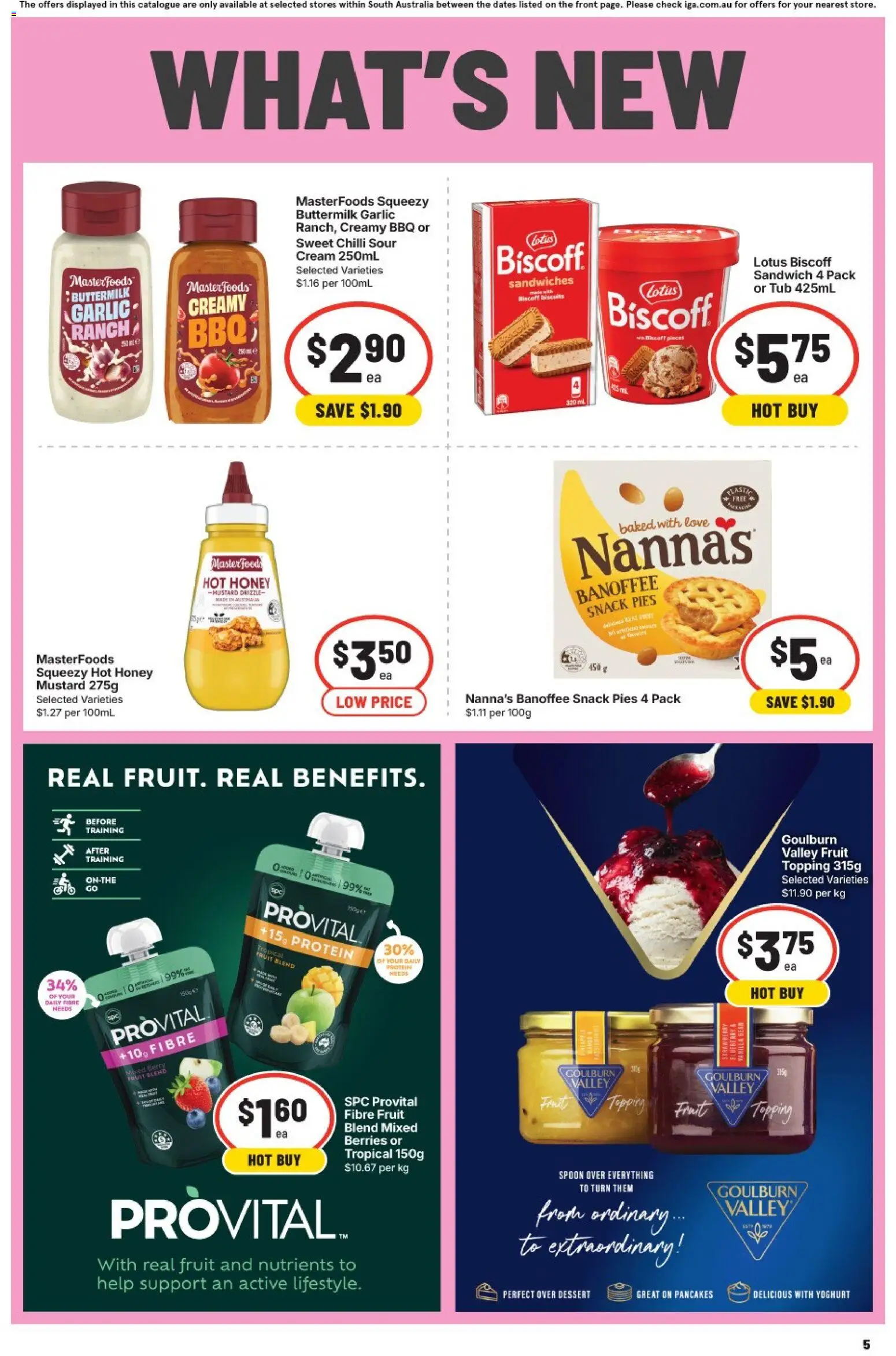 IGA catalogue - valid from 07/10/2026 | Page: 5