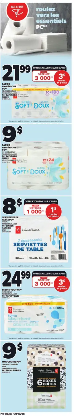Preview of Provigo weekly flyer / circulaire from shop Provigo valid from 07.05.2026 | Page: 10 | Products: PC, Table