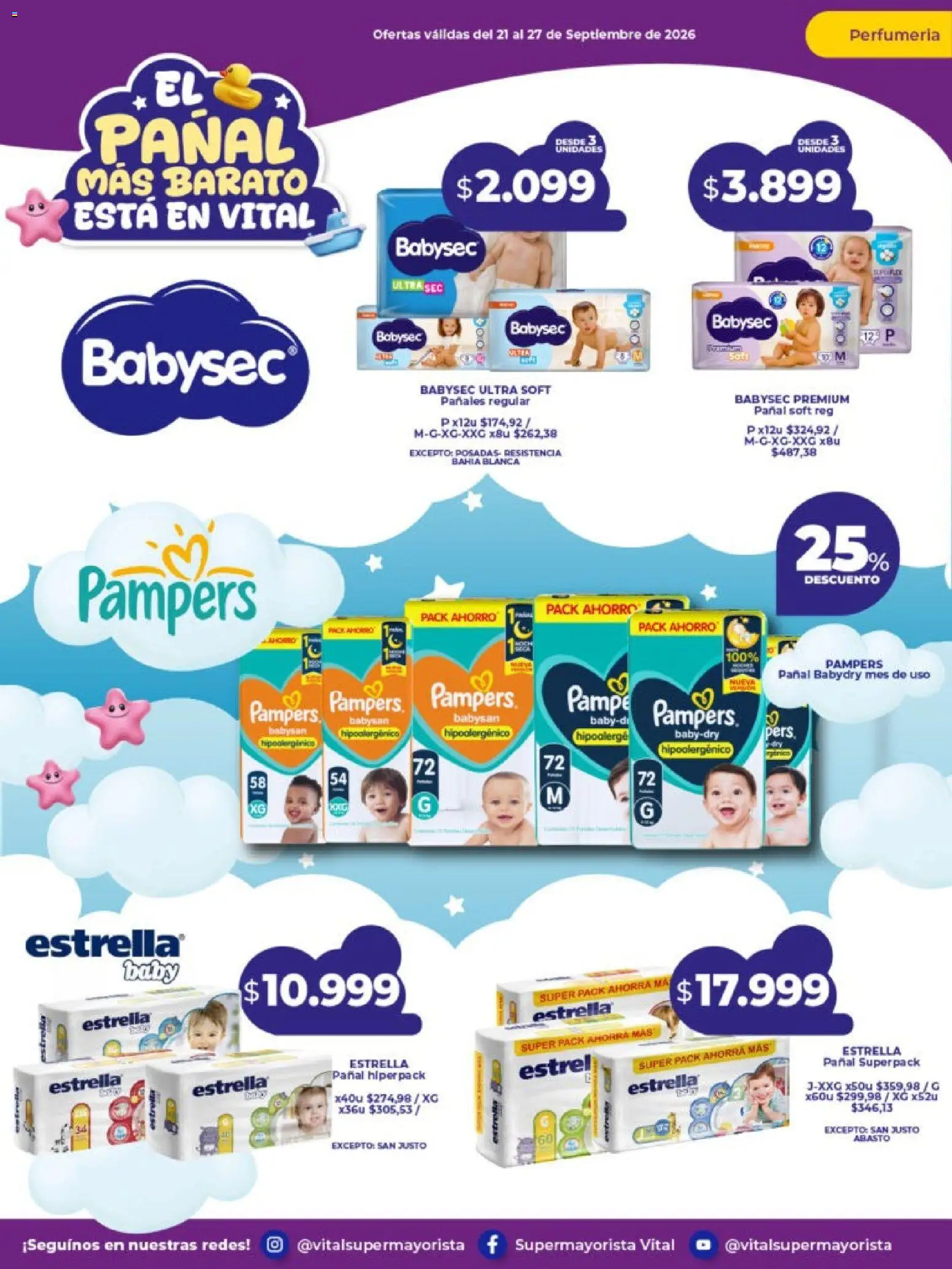 Vital - Ofertas │ válido desde el 21/09/2026 | Página: 7 | Productos: Pañales