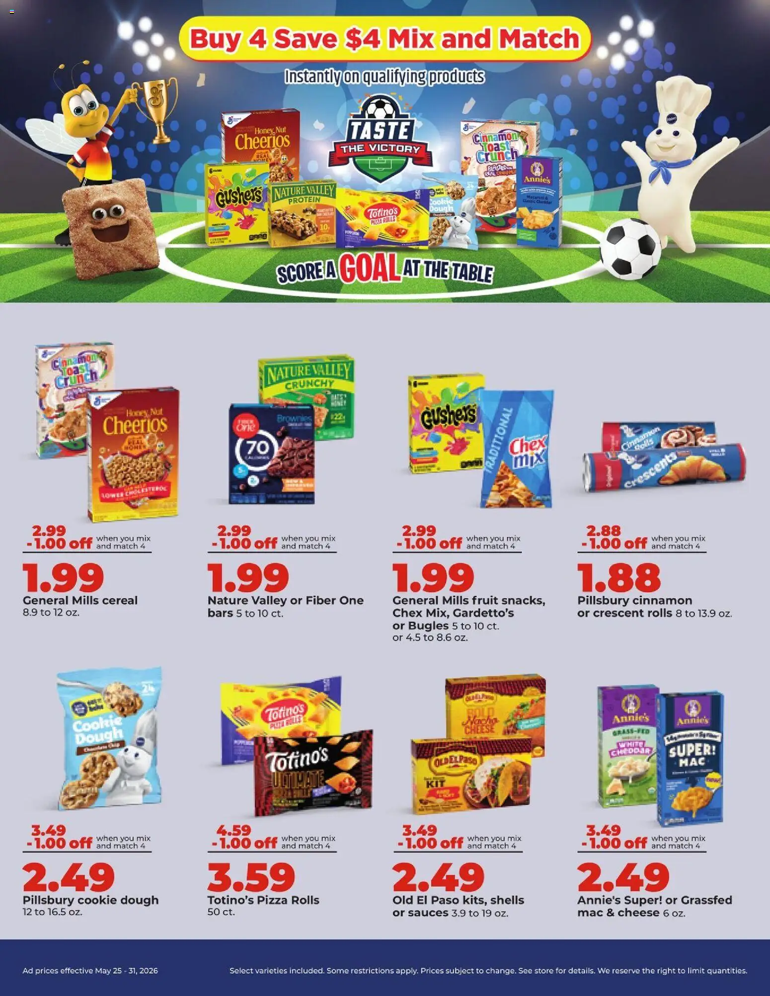 HyVee Weekly Ad - valid from 25.05.2026 | Page: 24 | Products: Peppers, Table, Cheese, Pizza