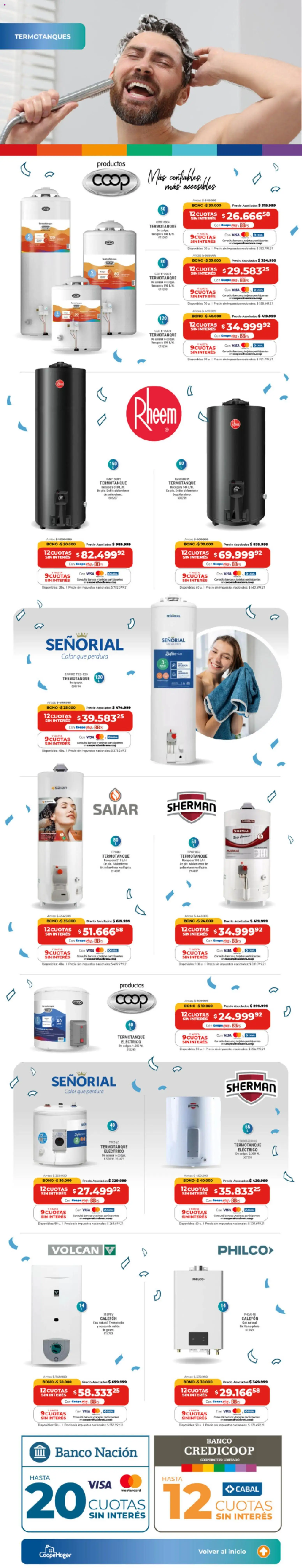 Cooperativa Obrera Día del Papá │ válido desde el 11.06.2026 | Página: 13 | Productos: Termotanque