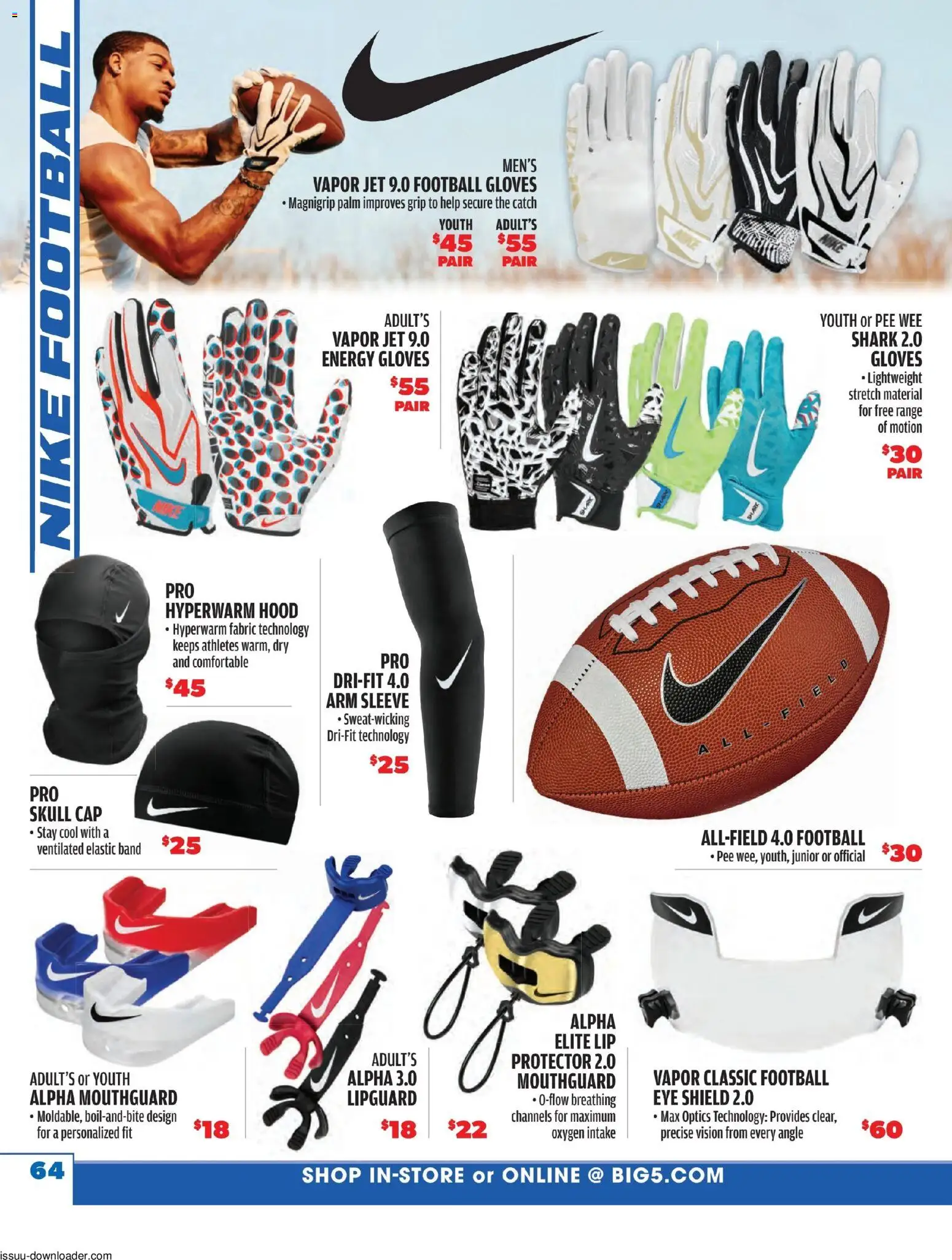 Big 5 Sporting Goods Summer Catalog - valid from 05/26/2026 | Page: 64 | Products: Cap, Gloves