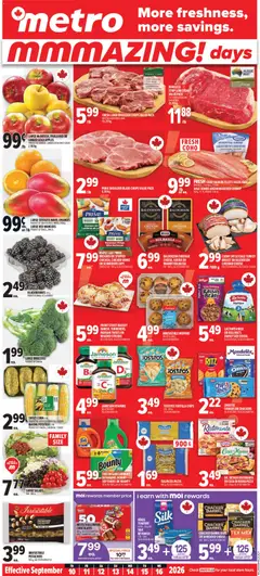 Preview of Metro weekly flyer / circulaire from shop Metro valid from Sep 10, 2026