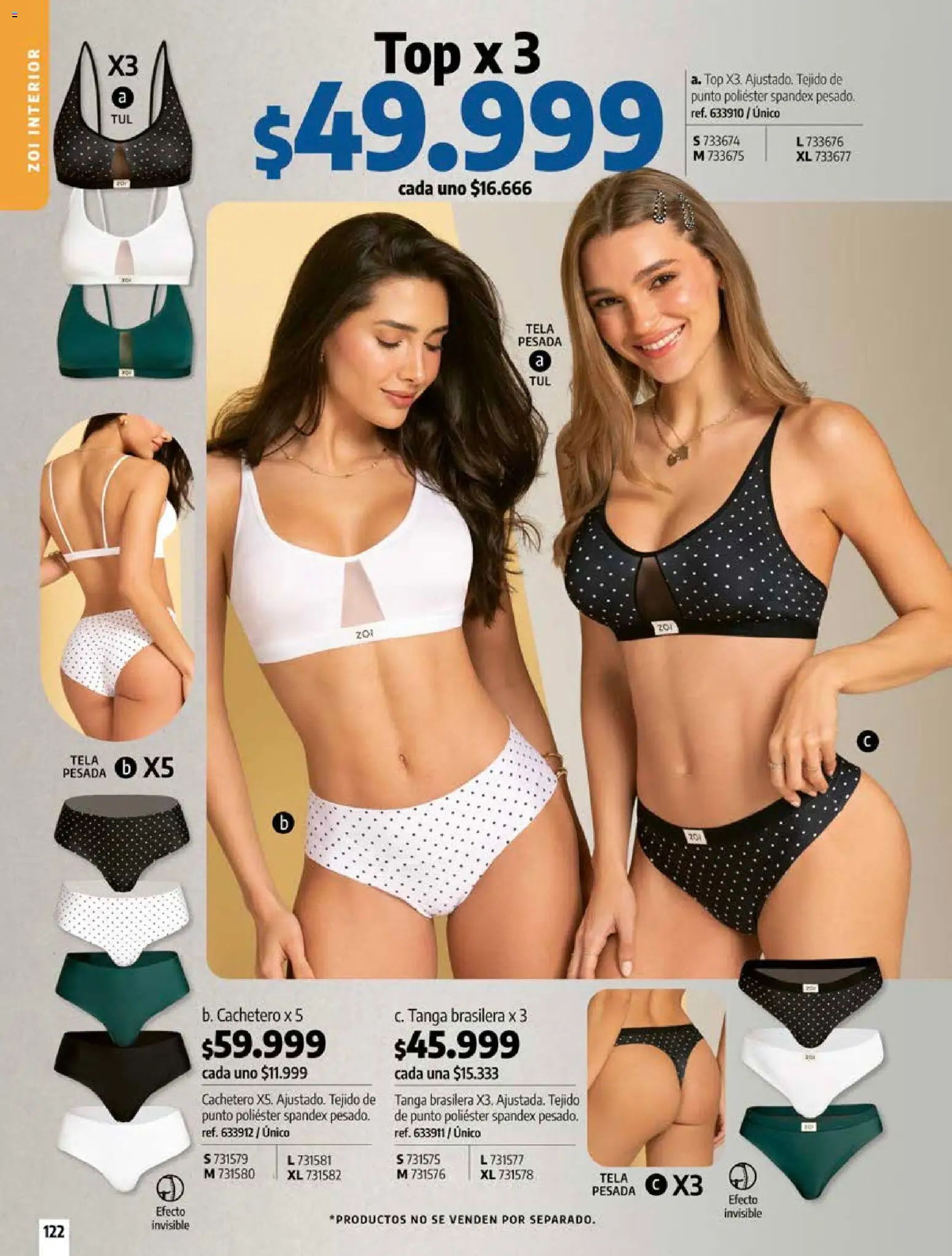 Pacifika revista - valida desde el 12/07/2026 | Página: 122 | Productos: Cachetero, Top