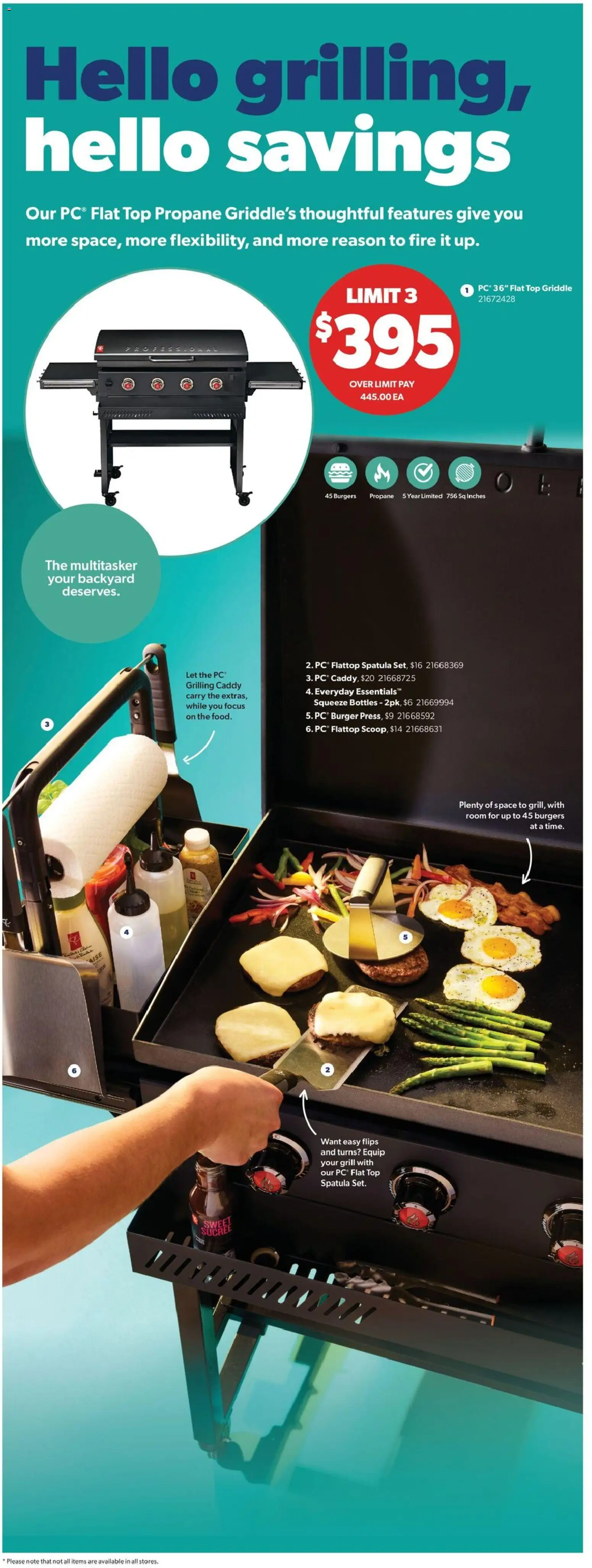 Real Canadian Superstore flyer valid from 07.05.2026 | Page: 29 | Products: PC, Grill