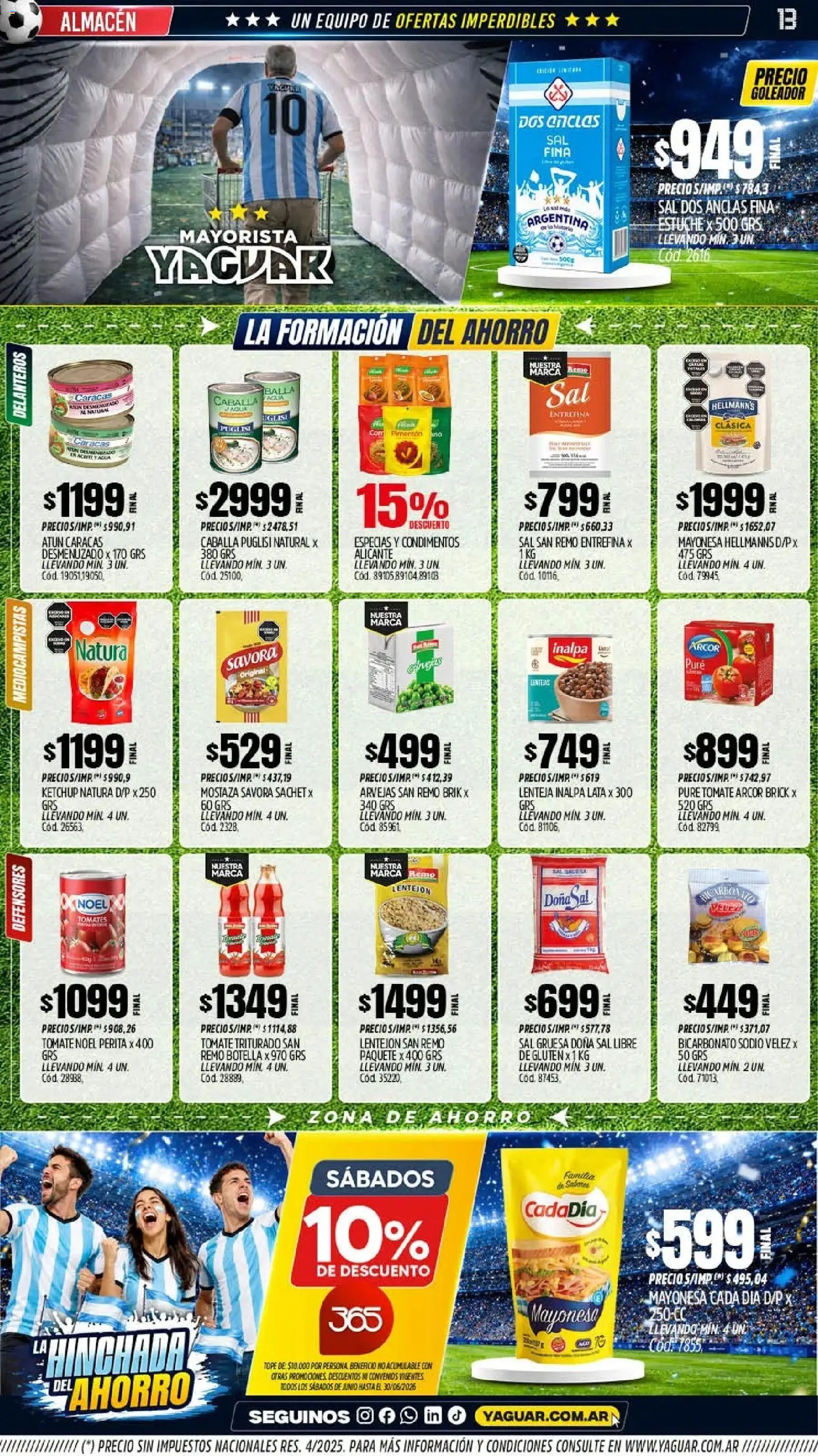 Yaguar - Oferta Semanal Córdoba │ válido desde el 22/06/2026 | Página: 12
