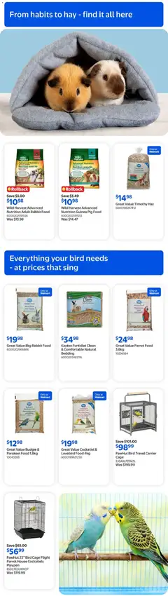 Preview of Walmart flyer - The Pet Event from shop Walmart valid from 30.04.2026 | Page: 15