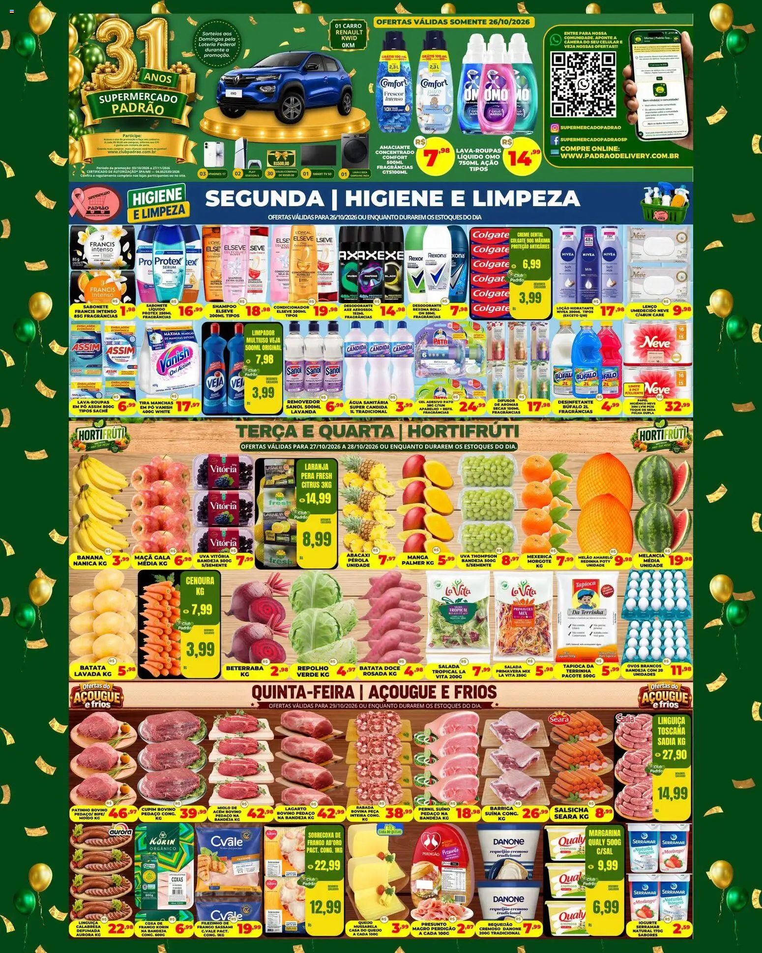 Supermercado Padrão Folheto - válido de 26/10/2026 | Página: 1