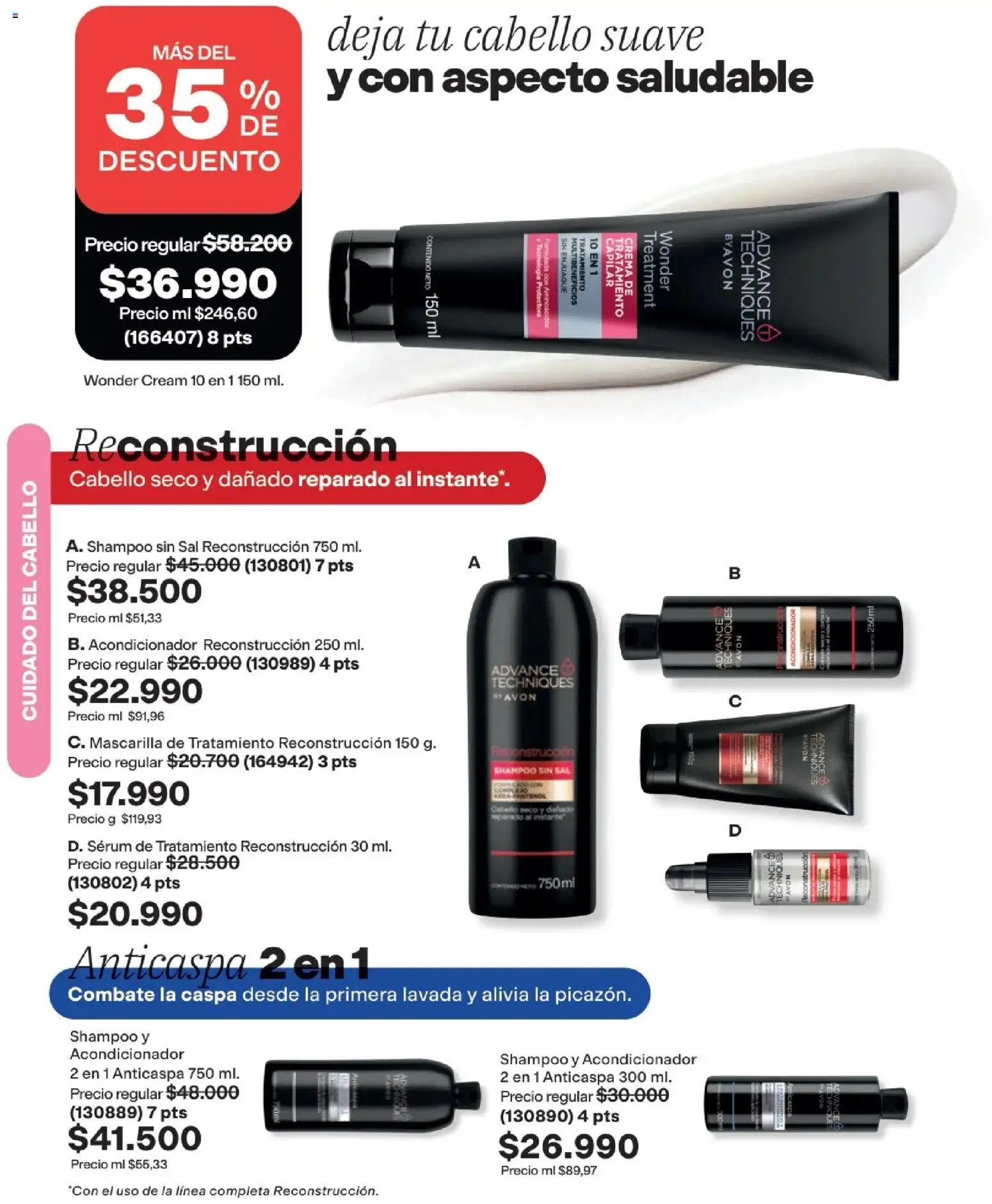 Avon revista - valida desde el 15/07/2026 | Página: 187 | Productos: Crema, Serum, Shampoo, Mascarilla