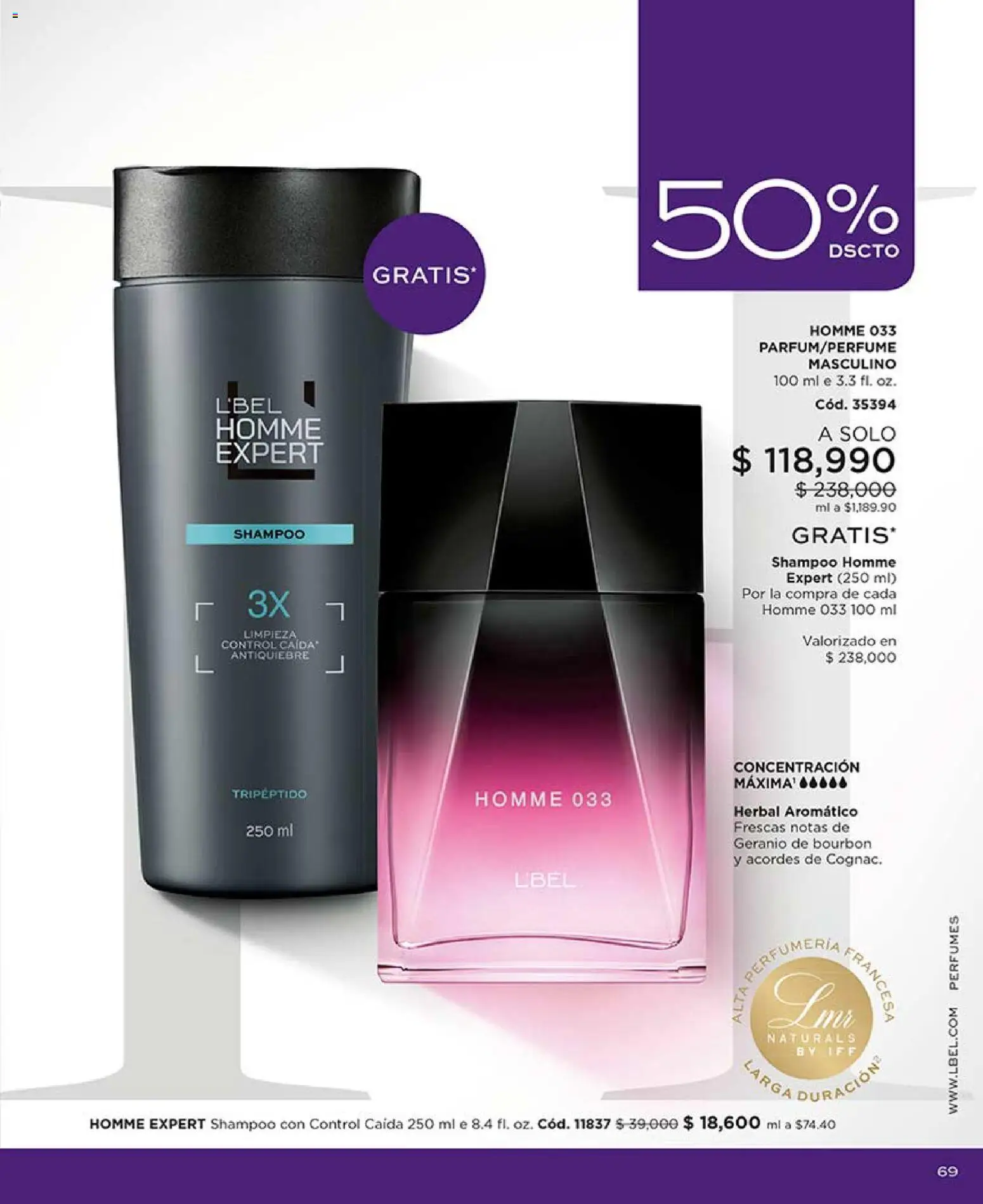 L'Bel revista - valida desde el 13.04.2026 | Página: 71 | Productos: Shampoo, Perfume