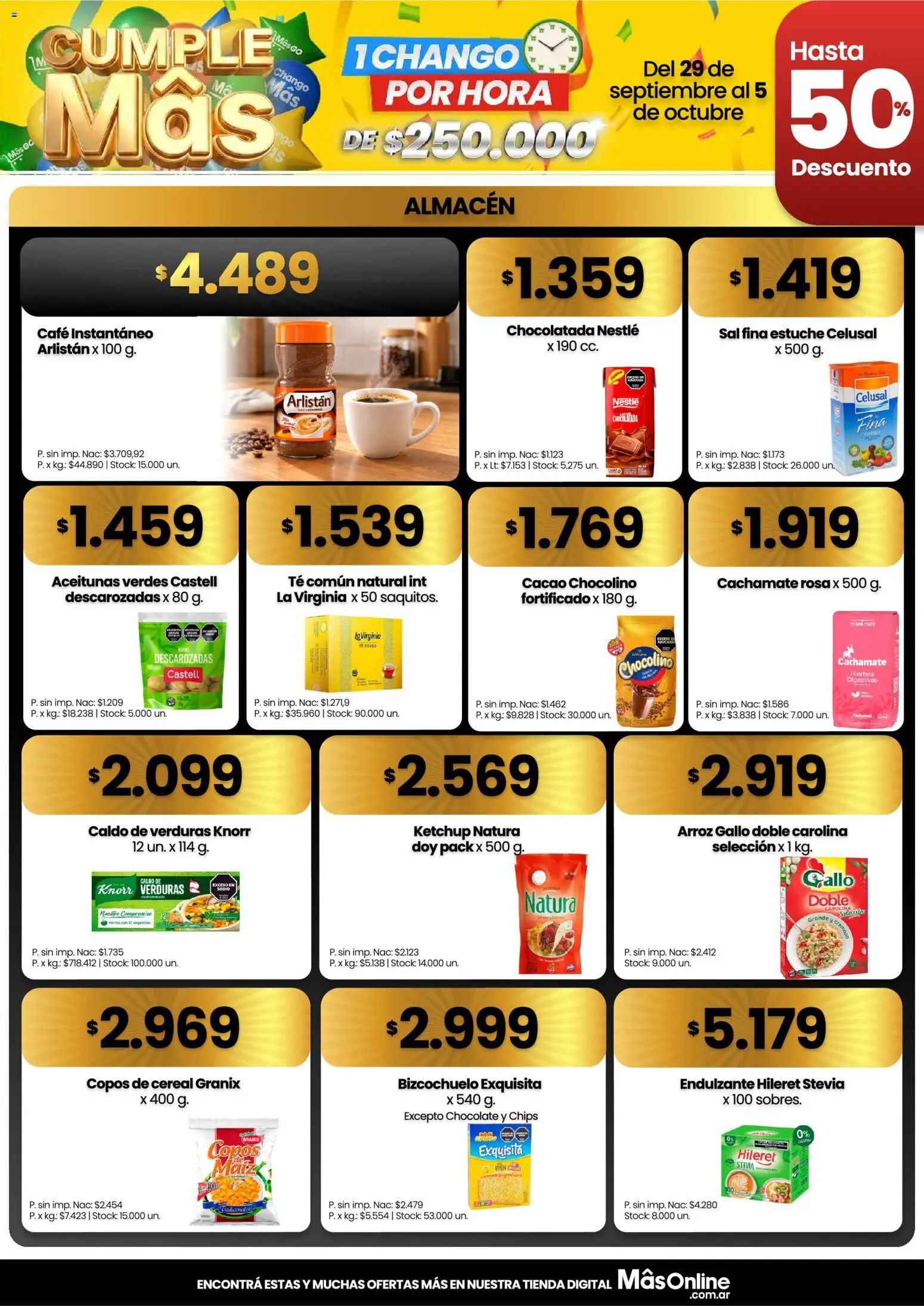 Changomas - Ofertas │ válido desde el 29/09/2026 | Página: 3