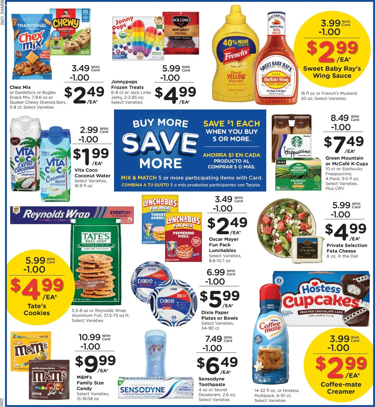 Ralphs Weekly Ad - valid from 06/24/2026 | Page: 8 | Products: Milk, Coffee, Beef, Sauce