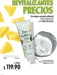 Vista previa de Oriflame campaña 11 2026, nuevo folleto de la tienda, válido en México a partir del 01/08/2026 | Página: 116 | Productos: Brillo, Toner, Radiante, Mascarilla