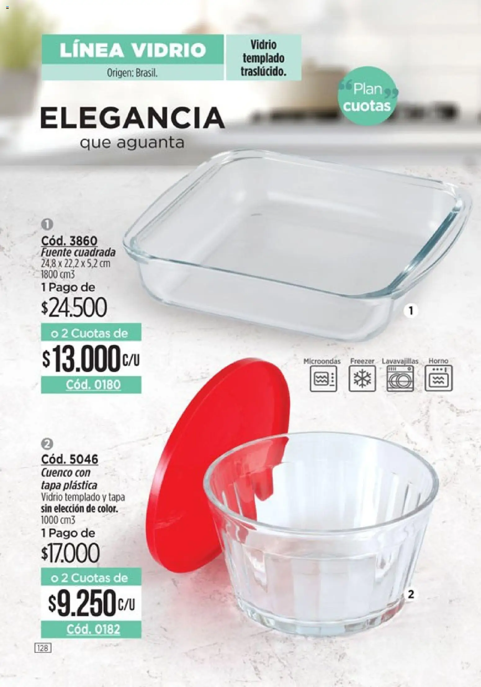 Catálogo Amodil Campaña 2 │ válido desde el 01.02.2026 | Página: 128 | Productos: Horno, Lavavajillas, Fuente, Freezer