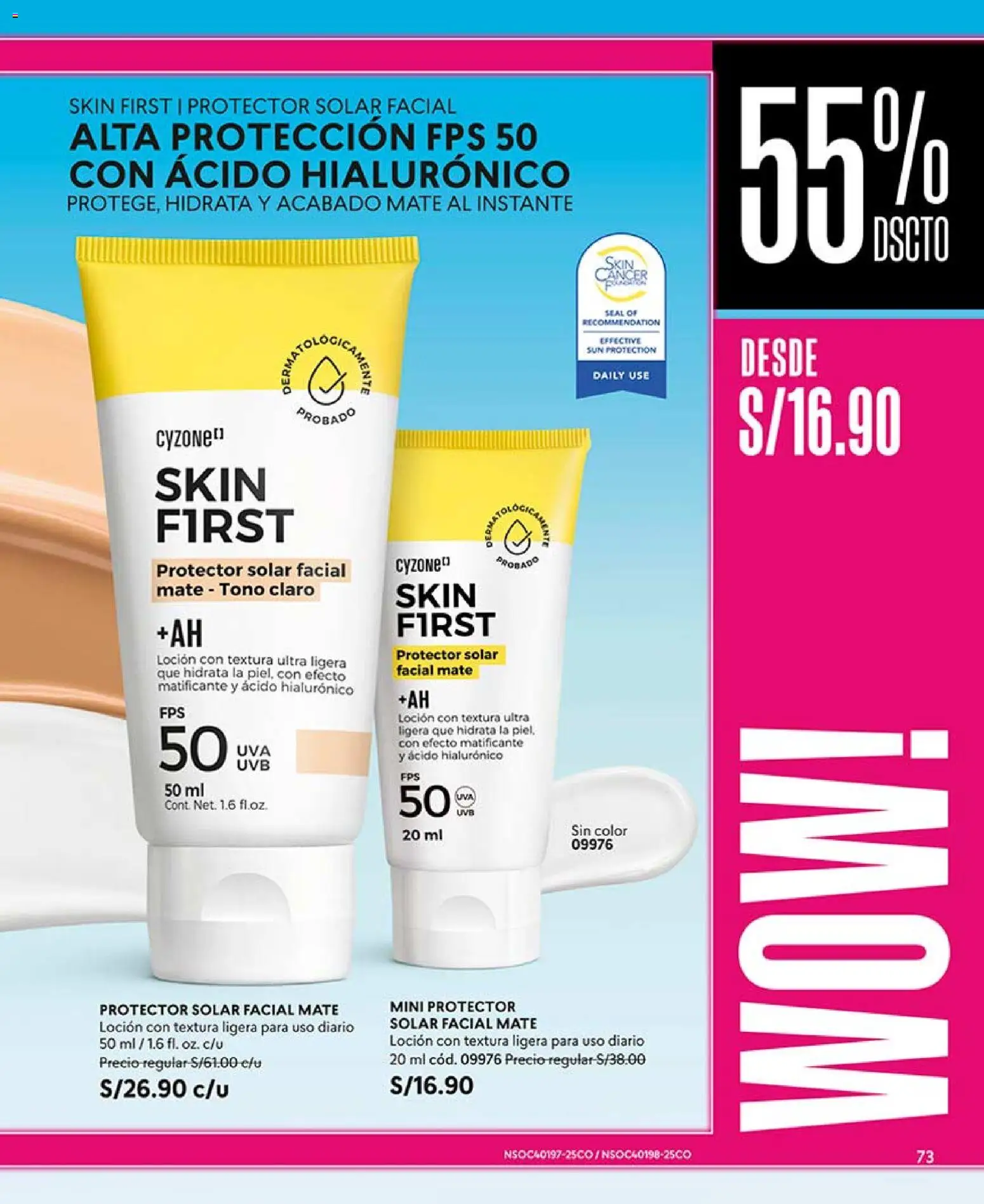 Catálogo CyZone válido desde 16.05.2026 | Página: 87 | Productos: Protector solar
