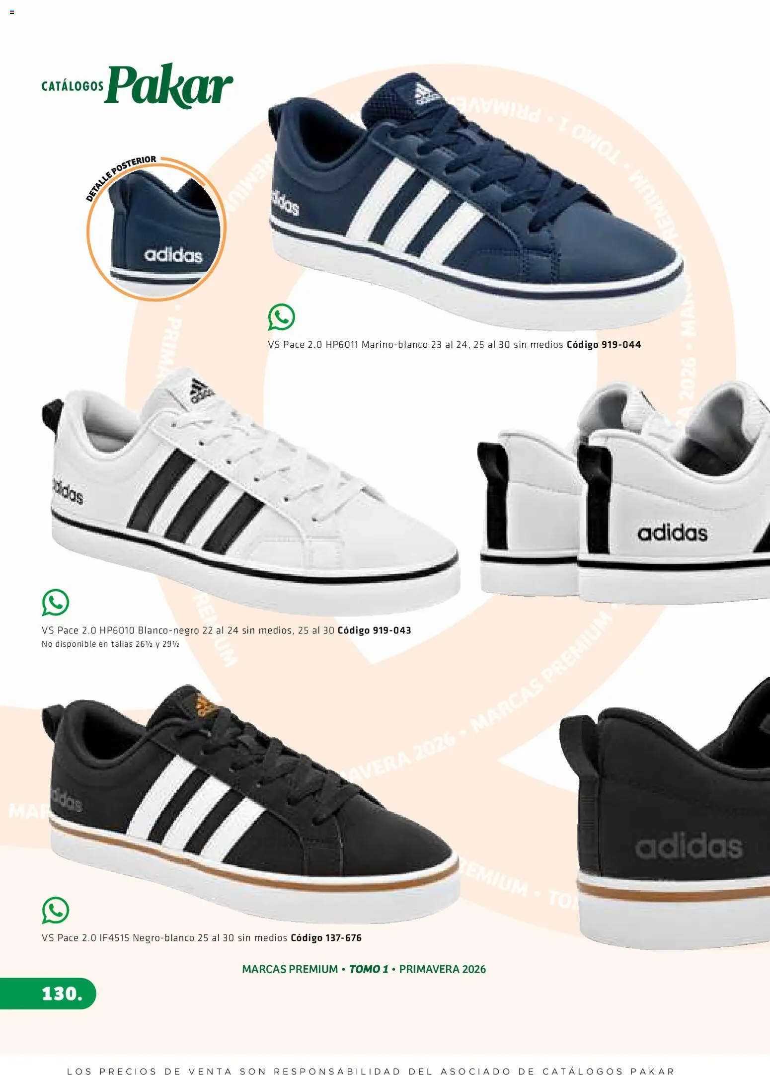 Nuevas ofertas de SC Pakar válidas en toda la República Mexicana desde el 27/02/2026. ¡Encuentra las mejores ofertas en SC Pakar catálogo Premium Men Tomo 1! | Página: 130