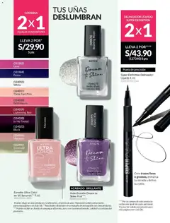 Vista previa de folleto Avon catálogo - Campaña 8 de la Avon válido desde 06.05.2026 | Página: 41 | Productos: Delineador, Empaque