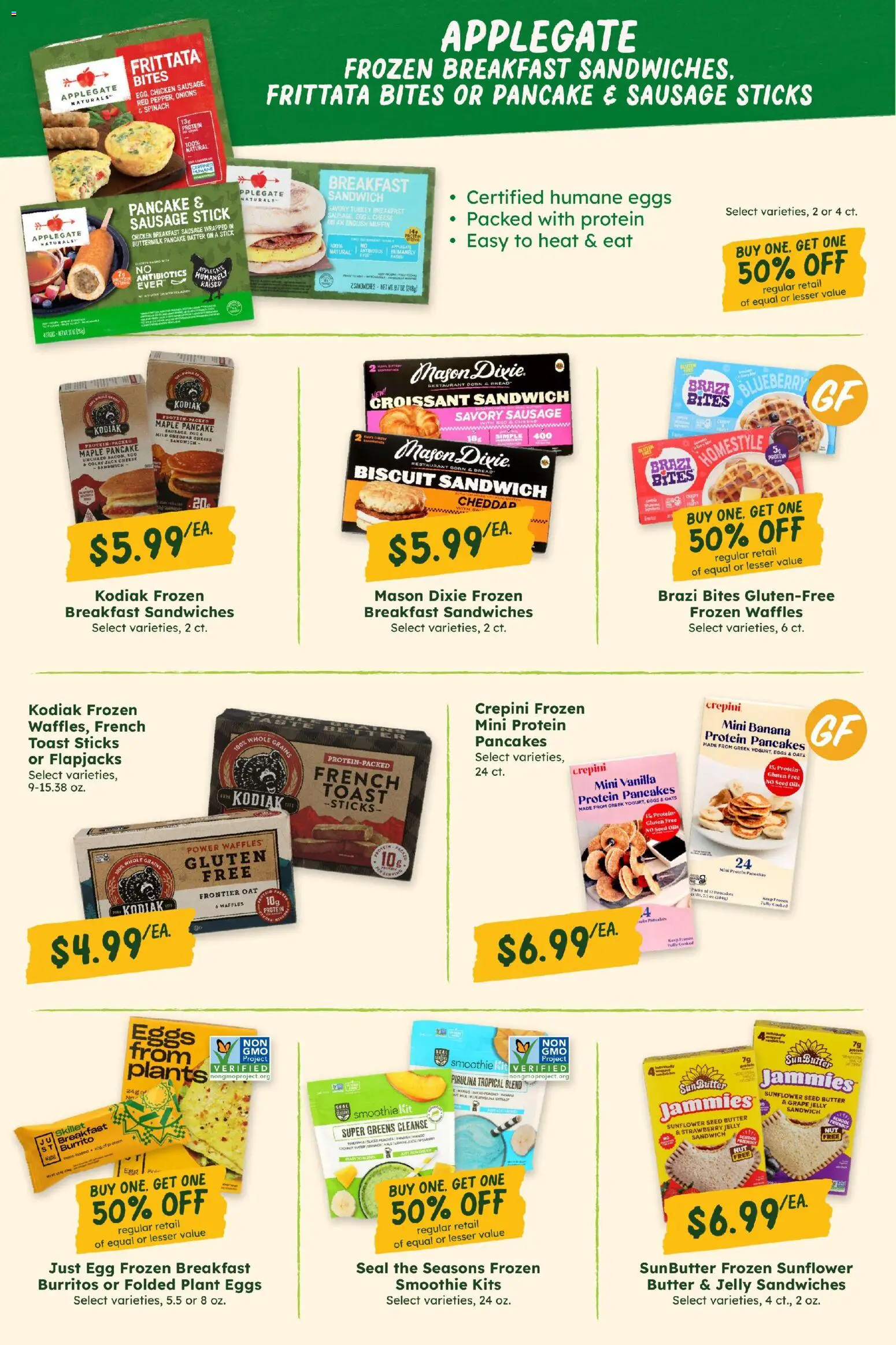 Sprouts Monthly Ad - valid from 07/29/2026 | Page: 21 | Products: Corn, Cheese, Eggs, Bread