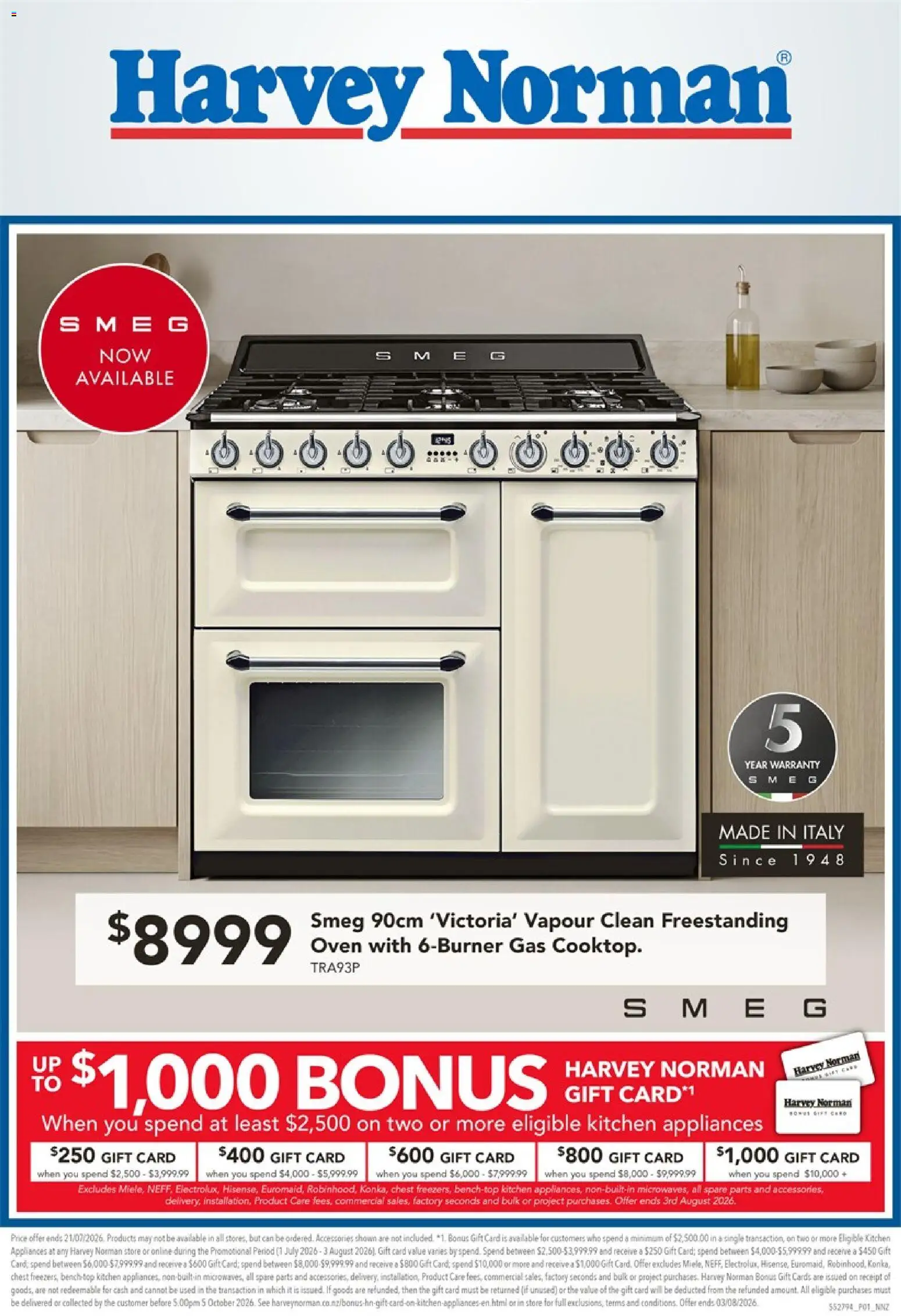 Harvey Norman catalogue from 9 Jul 2026 | Page: 1