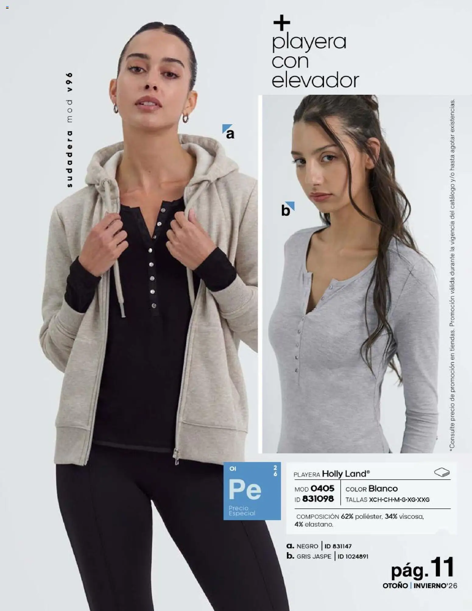 Nuevas ofertas de Price Shoes válidas en toda la República Mexicana desde el 23/07/2026. ¡Encuentra las mejores ofertas en Price Shoes catálogo Básicos! | Página: 11 | Productos: Sudadera, Playera