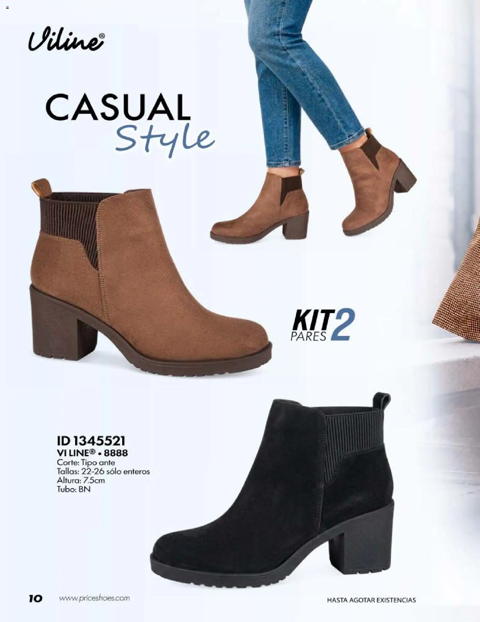 Nuevas ofertas de Price Shoes válidas en toda la República Mexicana desde el 20/10/2026. ¡Encuentra las mejores ofertas en Price Shoes catálogo Kit´s! | Página: 10