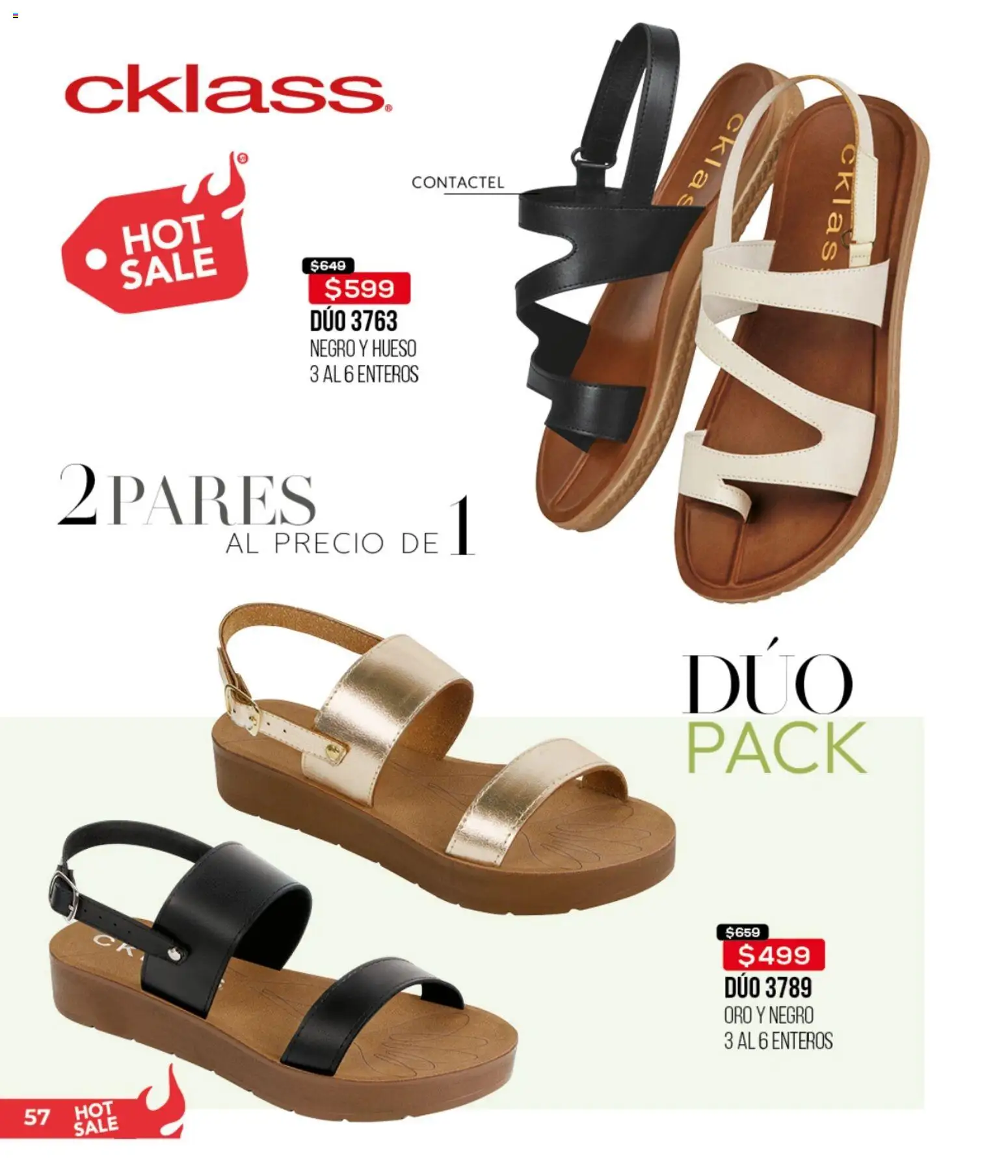 Nuevas ofertas de Cklass válidas en toda la República Mexicana desde el 15.05.2026. ¡Encuentra las mejores ofertas en Cklass Hot Sale! | Página: 189