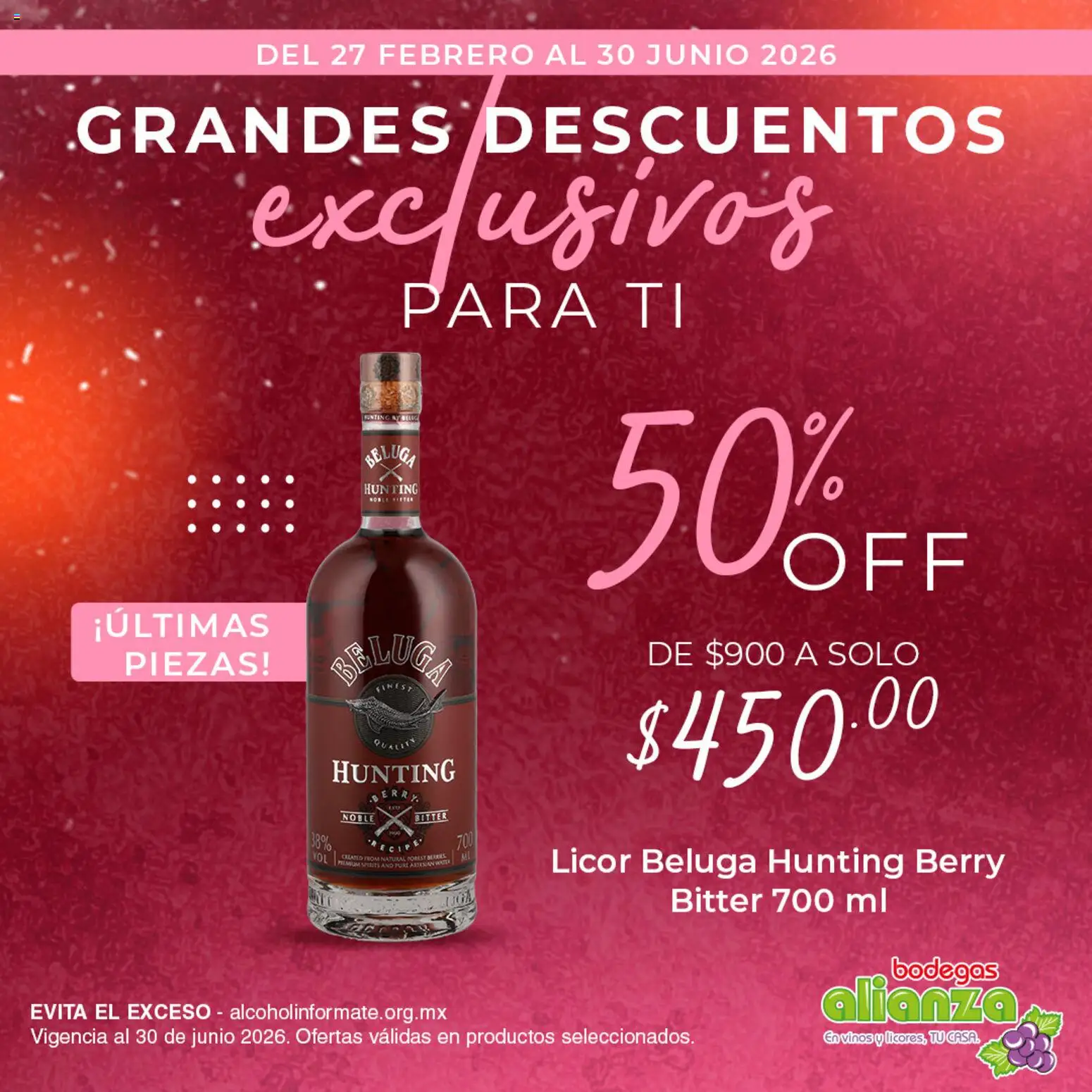 Bodegas Alianza catálogo Grandes descuentos exclusivos (27/02/2026 - 30/06/2026)