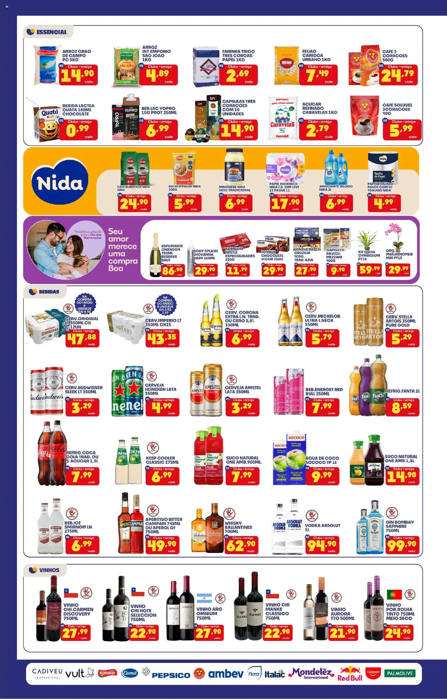 Boa Supermercados Folheto - válido de 05.06.2026 | Página: 2 | Produtos: Fanta, Suco, Vodka, Açúcar