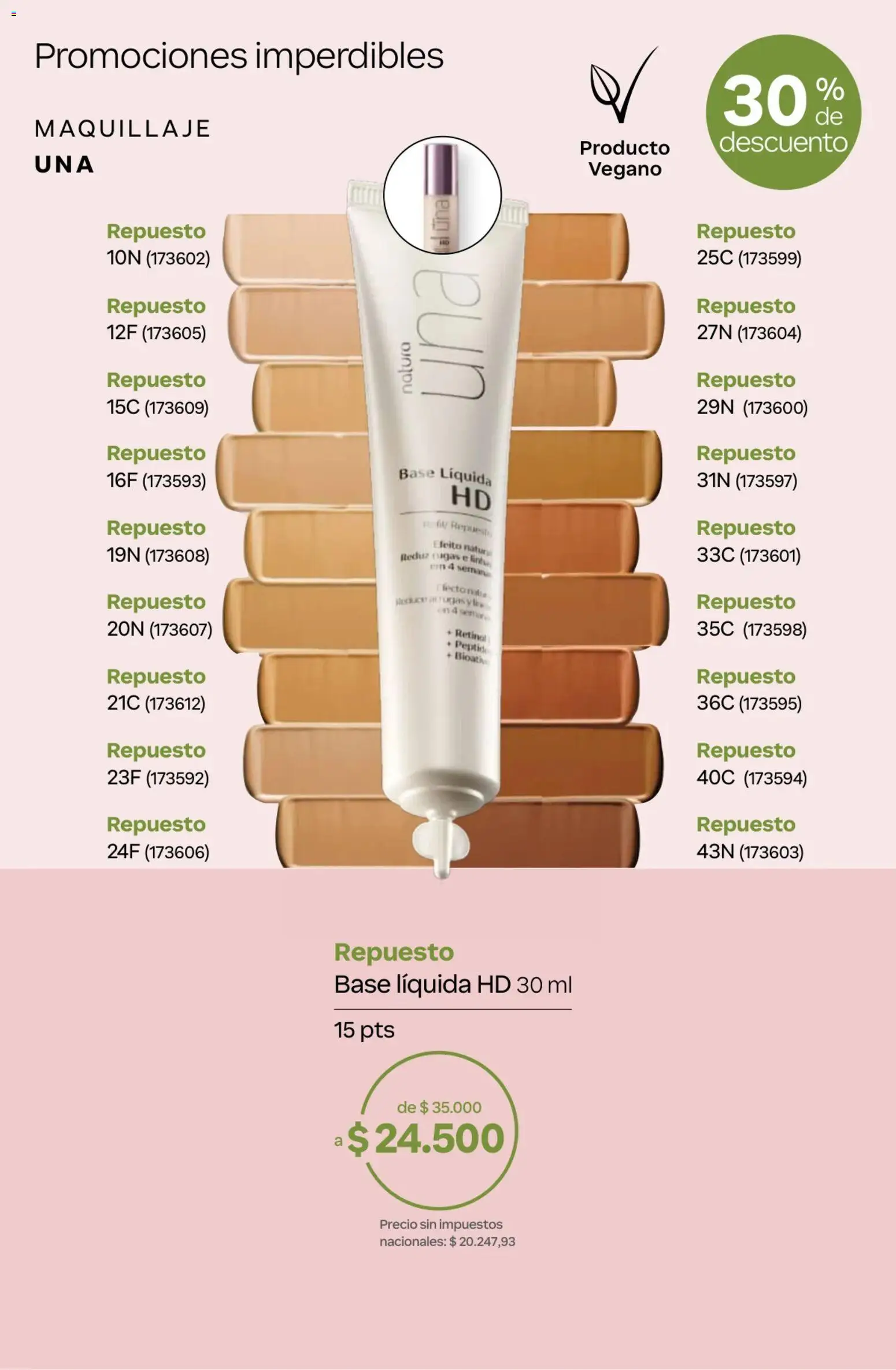 Catálogo Natura Ciclo 13 │ válido desde el 02/09/2026 | Página: 69 | Productos: Maquillaje