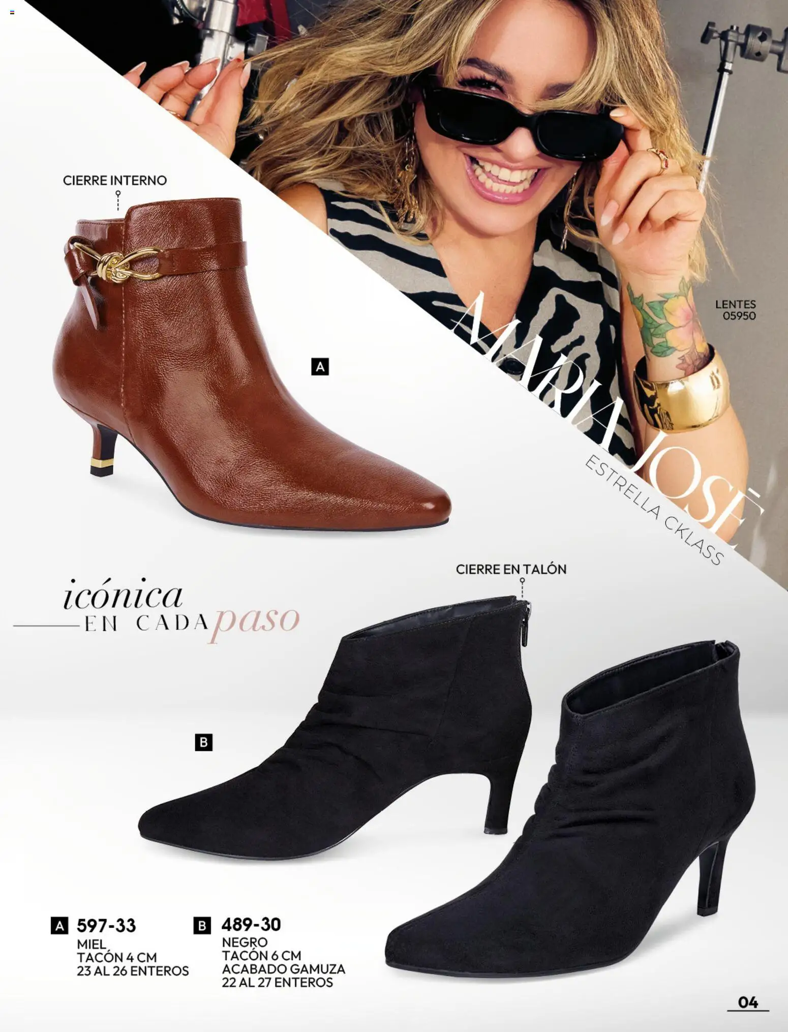 Nuevas ofertas de Cklass válidas en toda la República Mexicana desde el 08/07/2026. ¡Encuentra las mejores ofertas en Cklass catálogo Botas y botines! | Página: 5 | Productos: Lentes, Gamuza