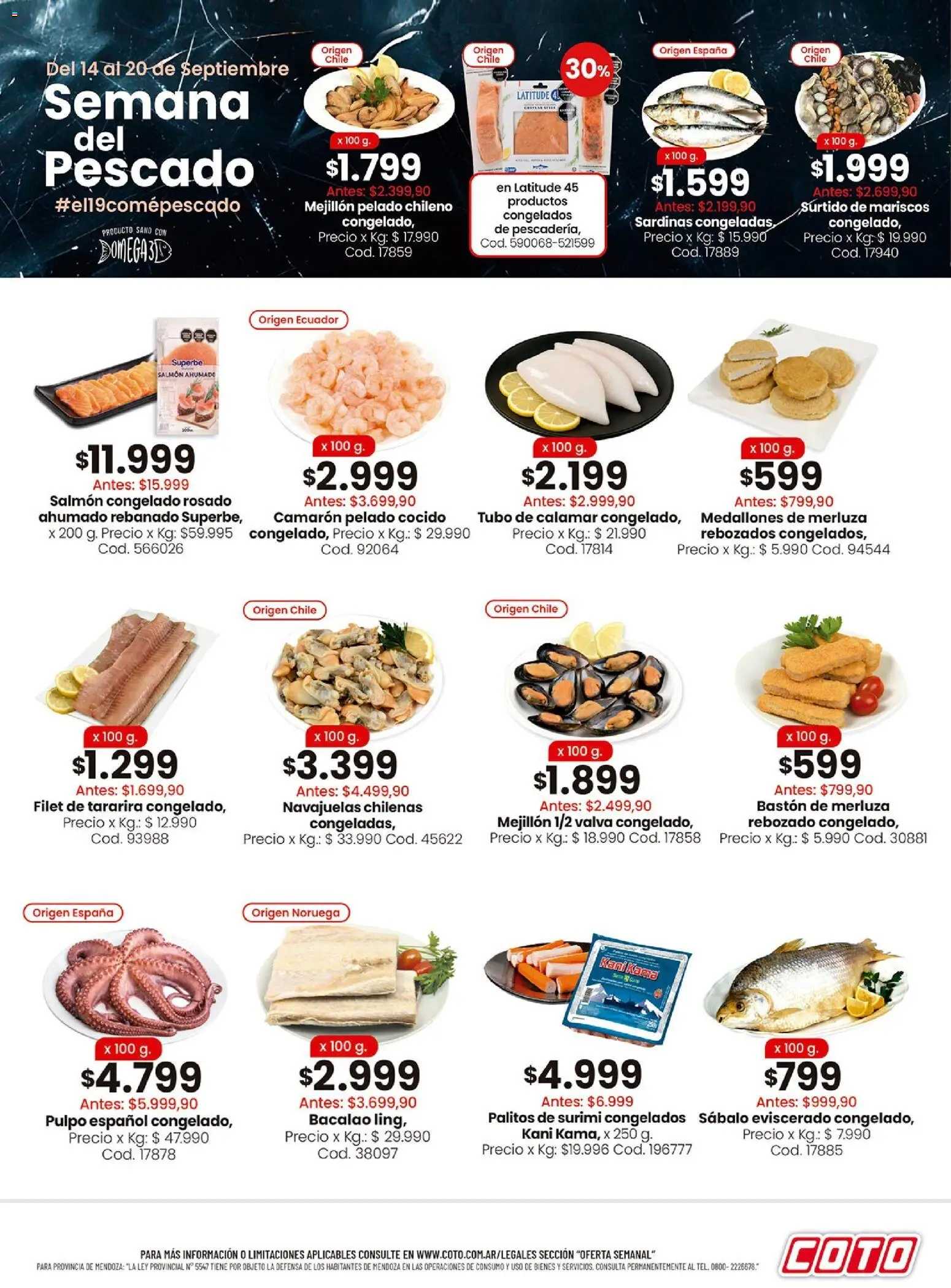 Coto - Semanadel Pescado │ válido desde el 14/09/2026 | Página: 1
