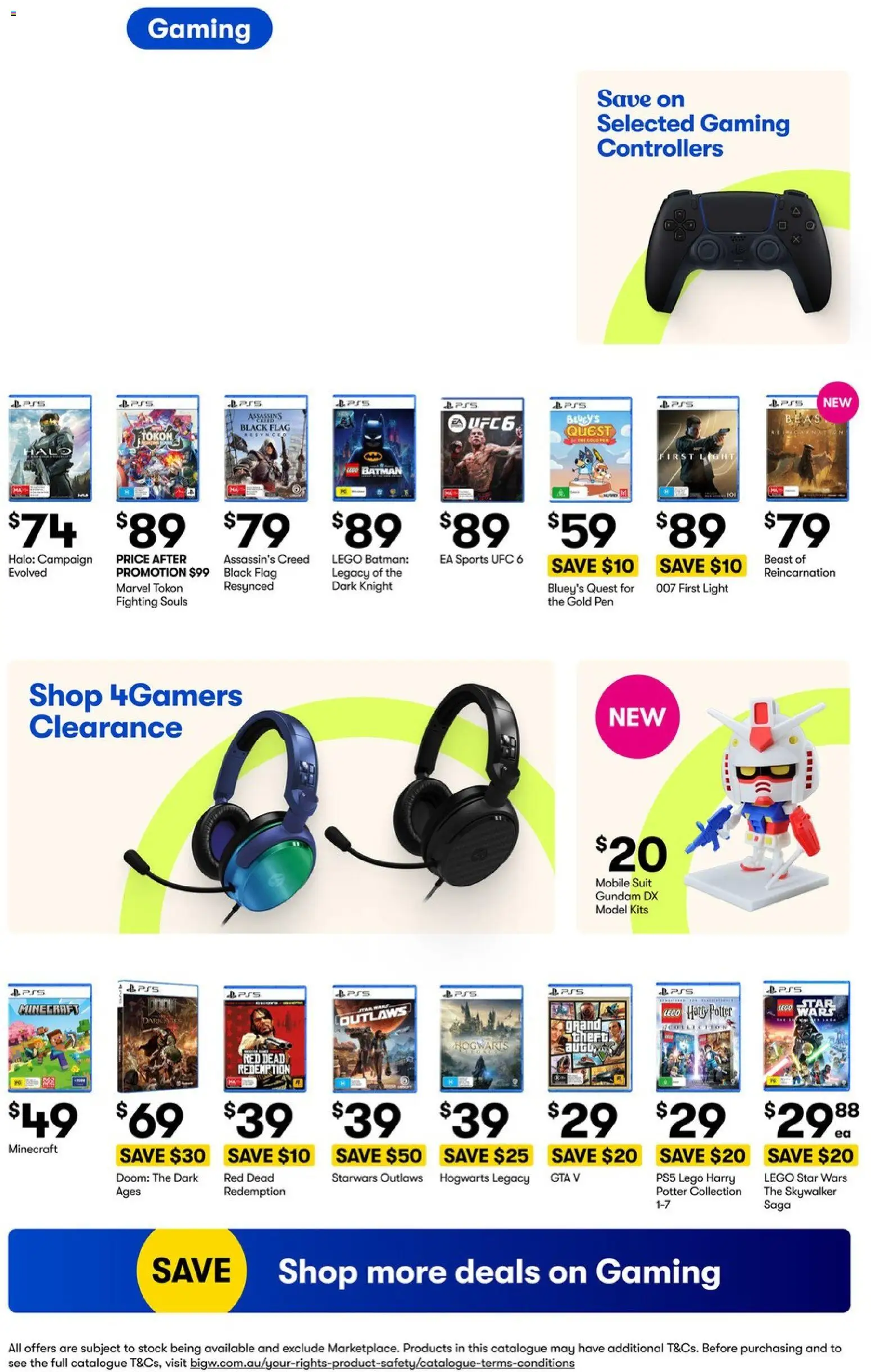 Big W catalogue - valid from 06/08/2026 | Page: 35 | Products: Light, Kits, Suit, LEGO Harry Potter