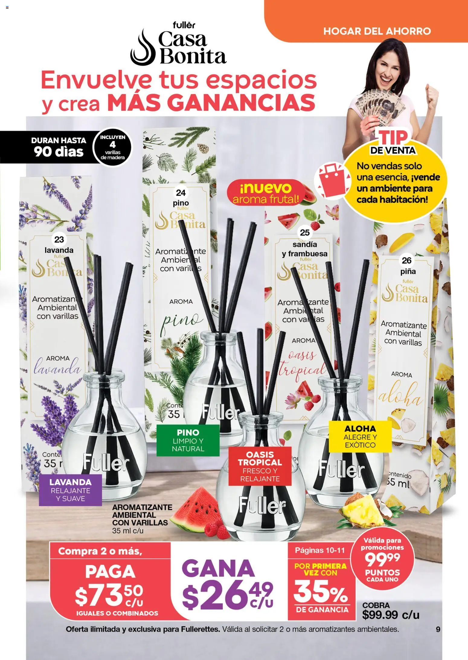 Nuevas ofertas de Fuller válidas en toda la República Mexicana desde el 10.06.2026. ¡Encuentra las mejores ofertas en Fuller Gana Mas 5 2026! | Página: 9 | Productos: Sandía, Piña