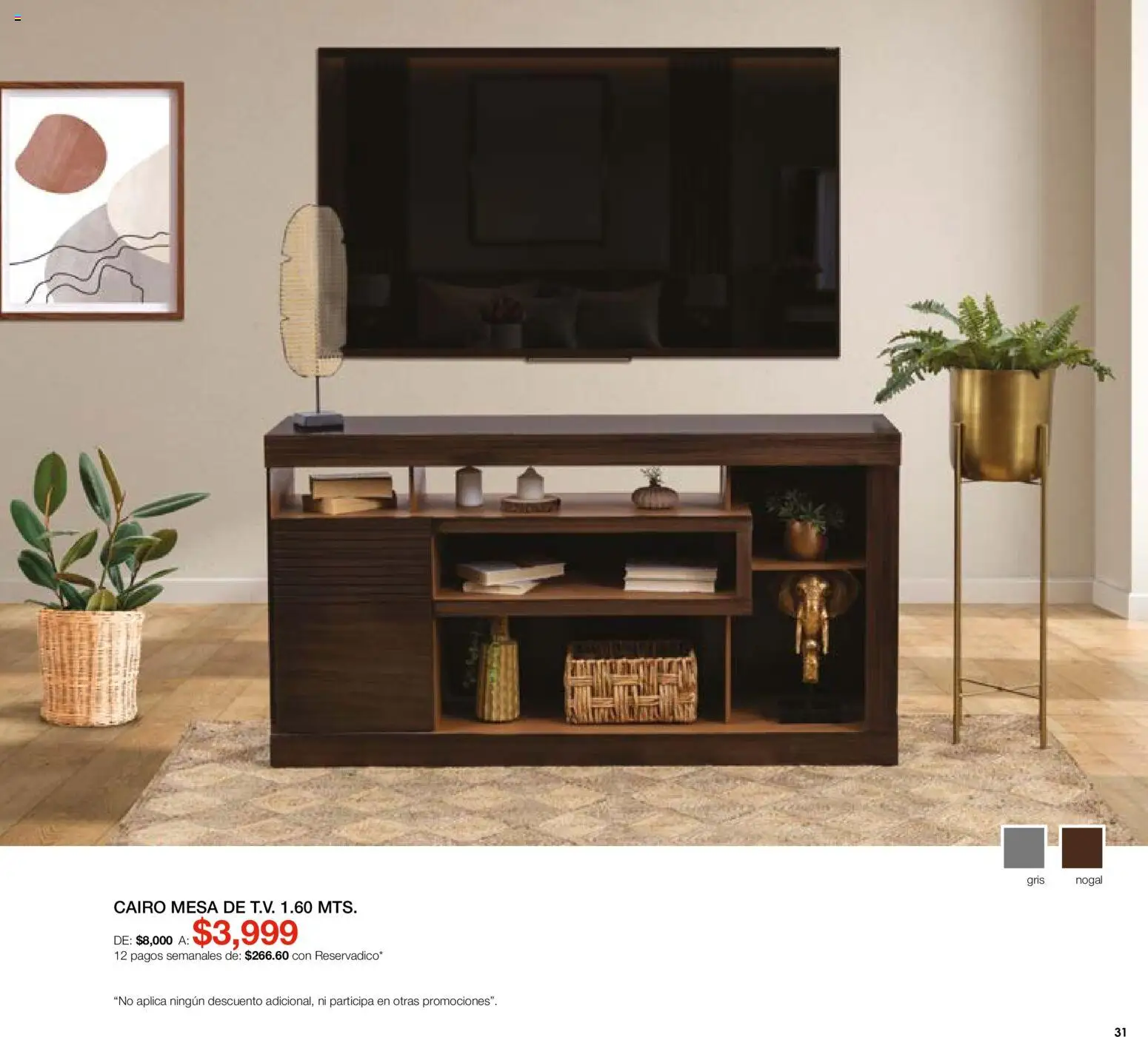 Nuevas ofertas de Muebles Dico válidas en toda la República Mexicana desde el 07.05.2026. ¡Encuentra las mejores ofertas en Muebles Dico catálogo Medio año, medio! | Página: 31
