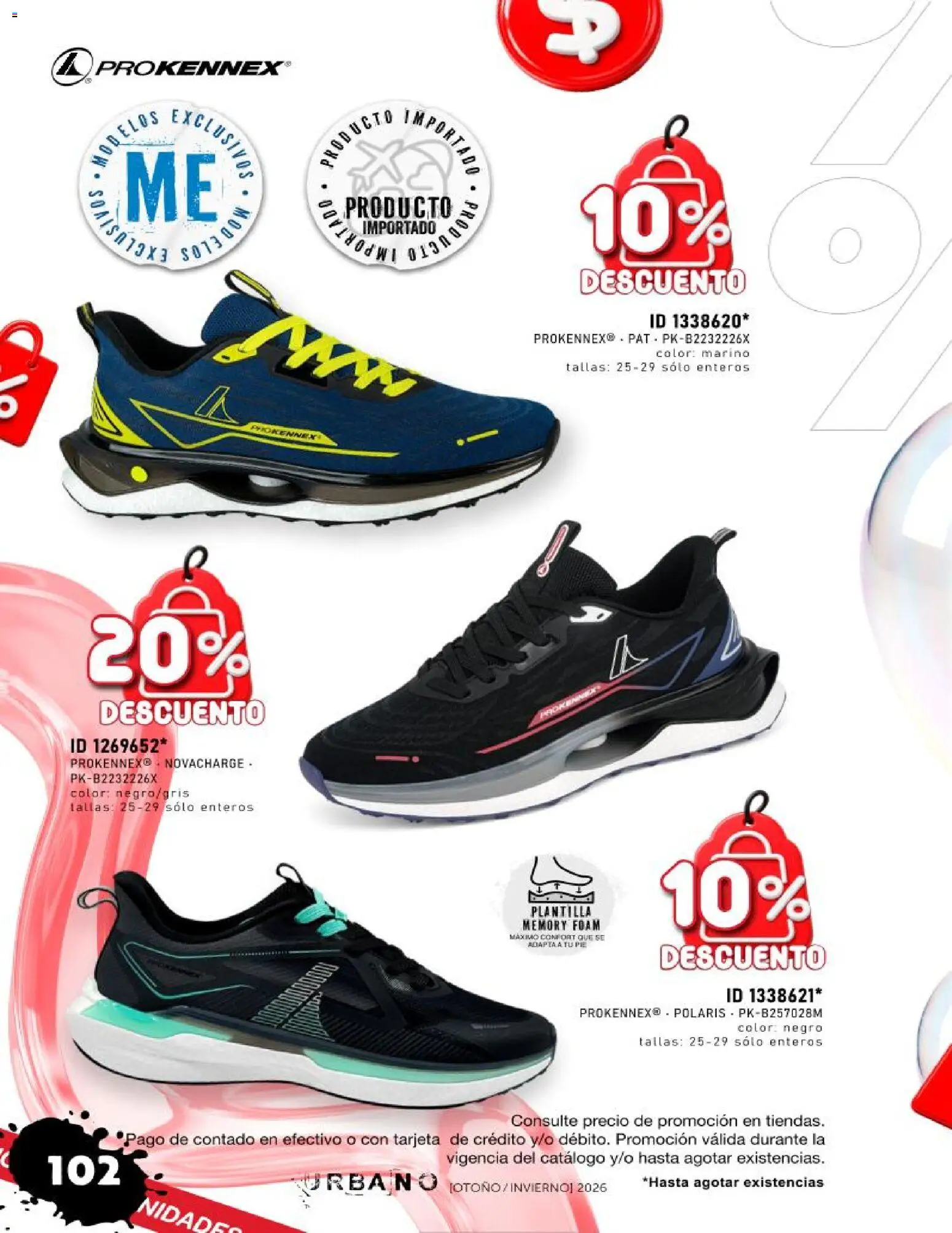 Nuevas ofertas de Price Shoes válidas en toda la República Mexicana desde el 15/10/2026. ¡Encuentra las mejores ofertas en Price Shoes catálogo Urbano! | Página: 100