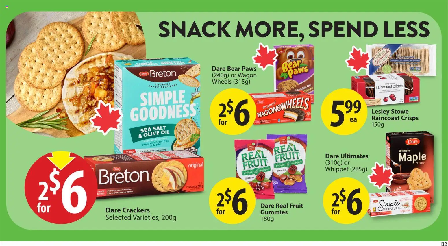 Save on foods flyer valid from 07.05.2026 | Page: 22 | Products: Rice, Oil, Chocolate