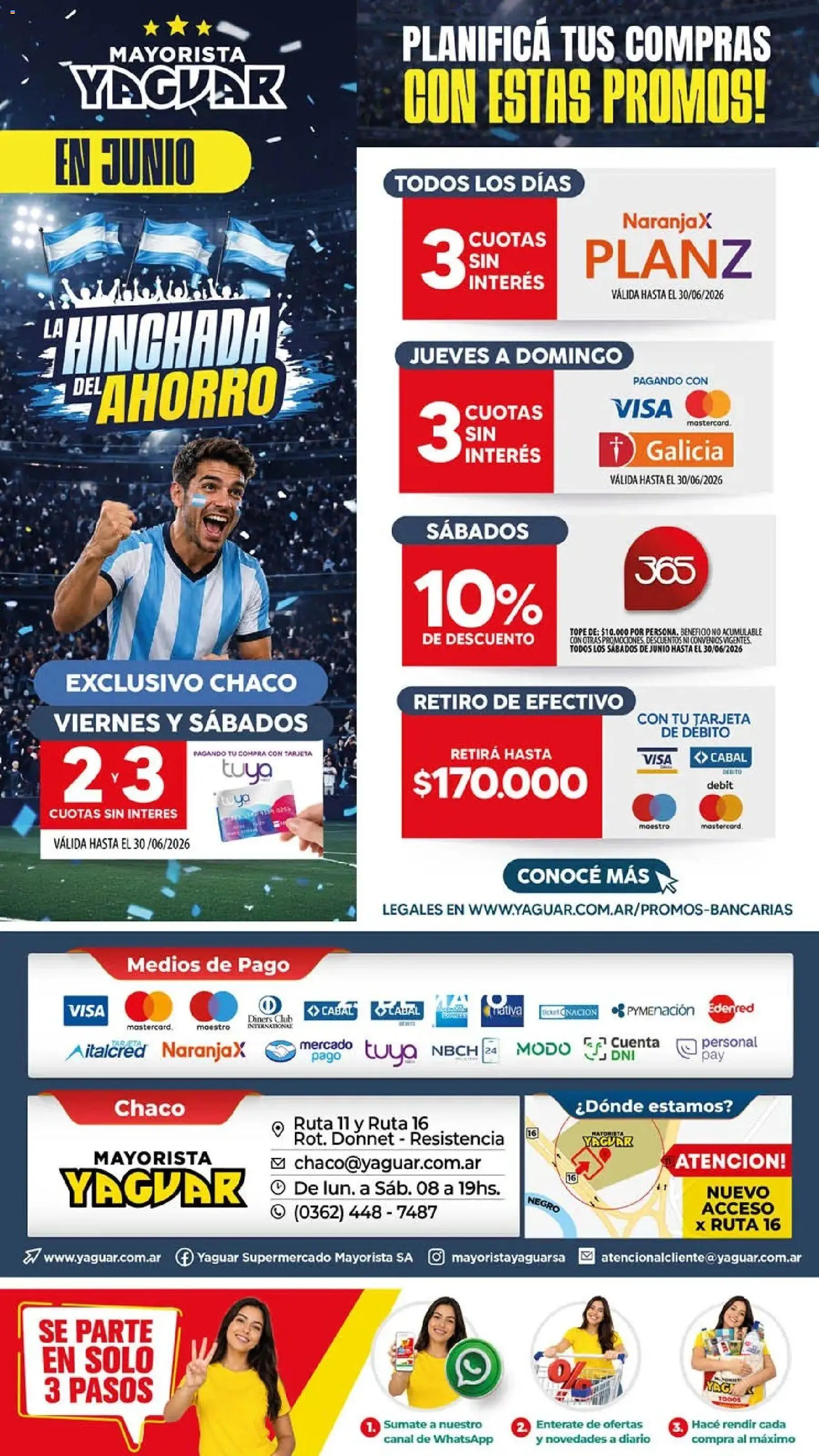 Yaguar - Oferta Semanal Chaco │ válido desde el 15.06.2026 | Página: 19