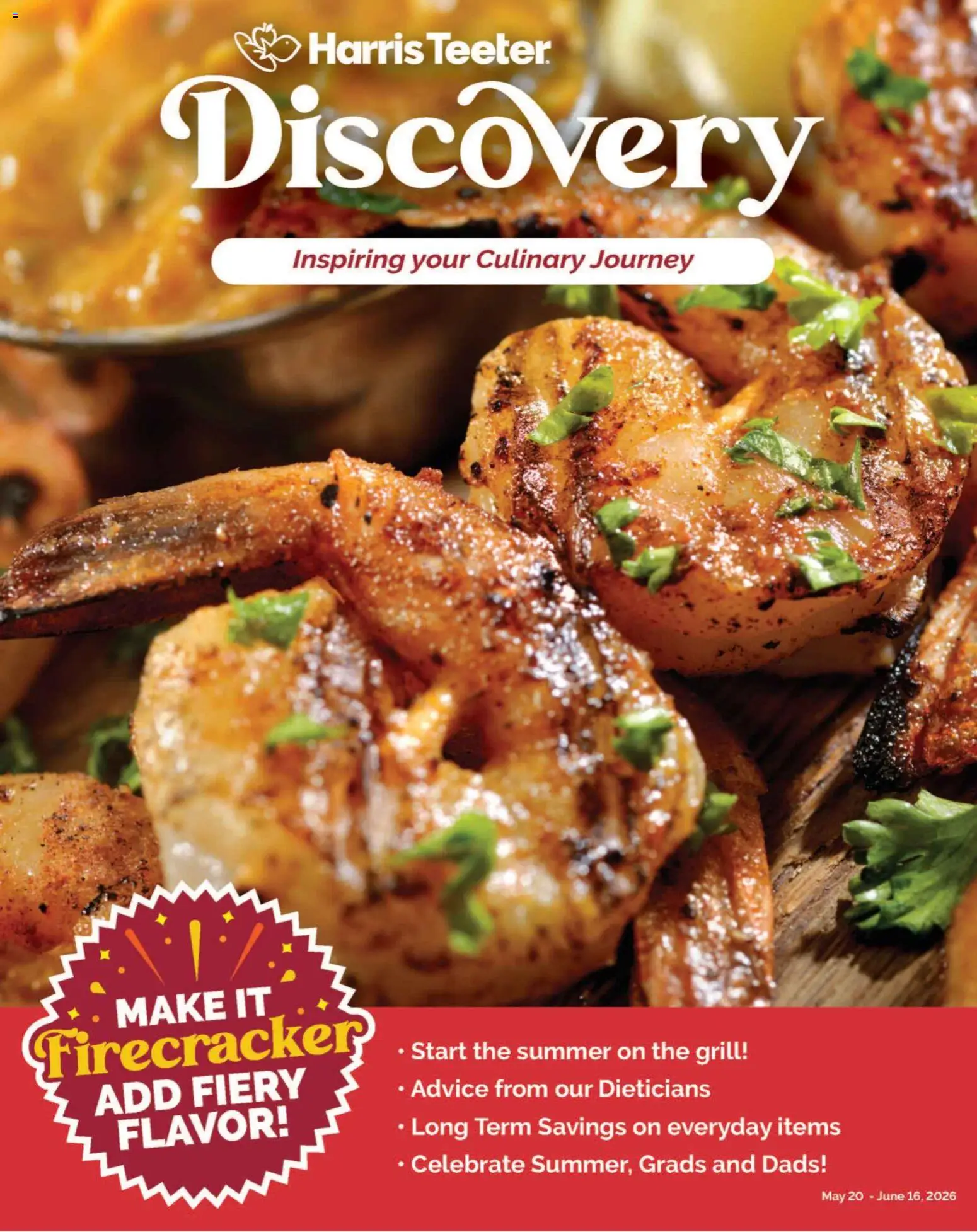 Harris Teeter Monthly Ad - valid from 20.05.2026 | Page: 1 | Products: Grill