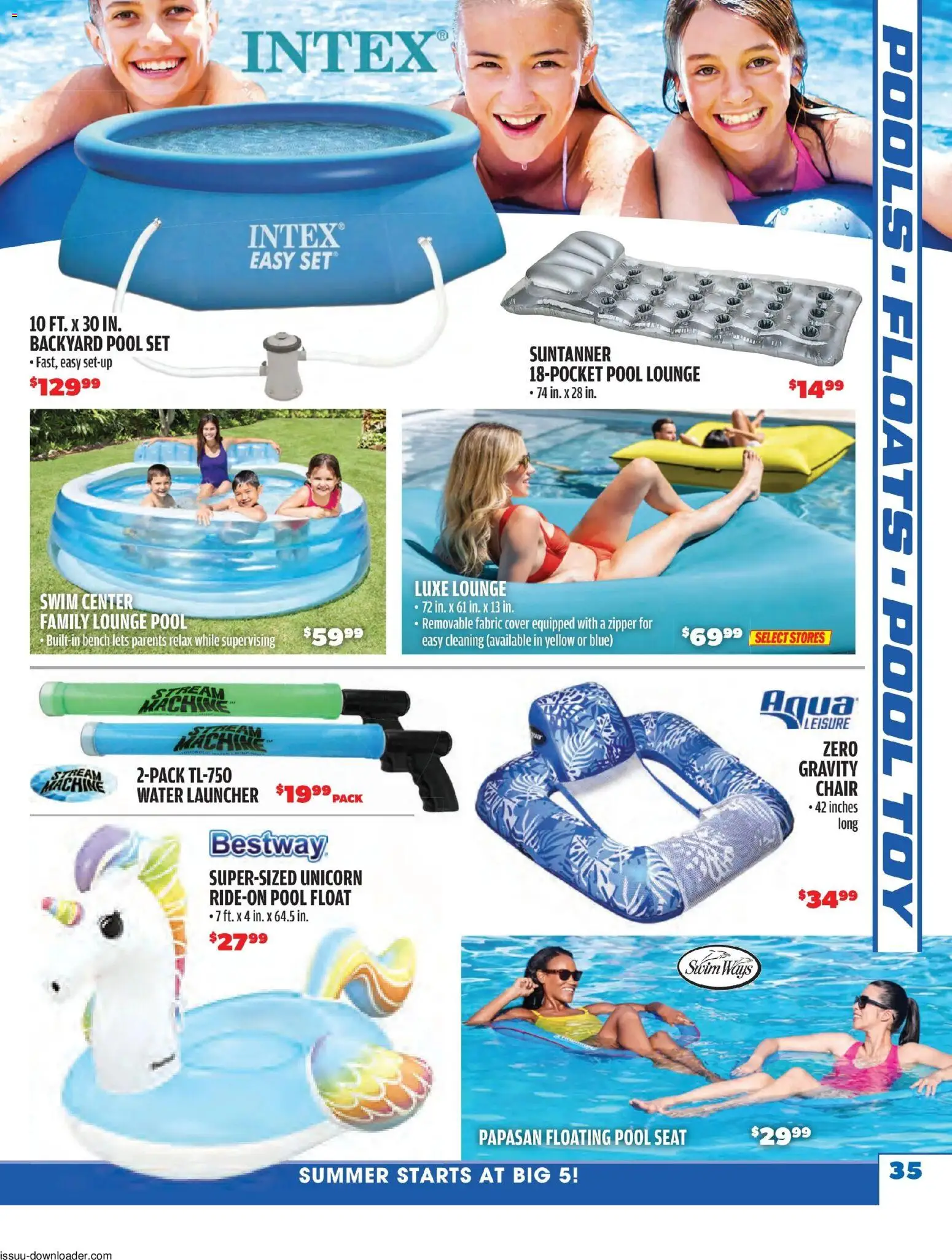 Big 5 Sporting Goods Summer Catalog - valid from 05/26/2026 | Page: 35 | Products: Chair, Water