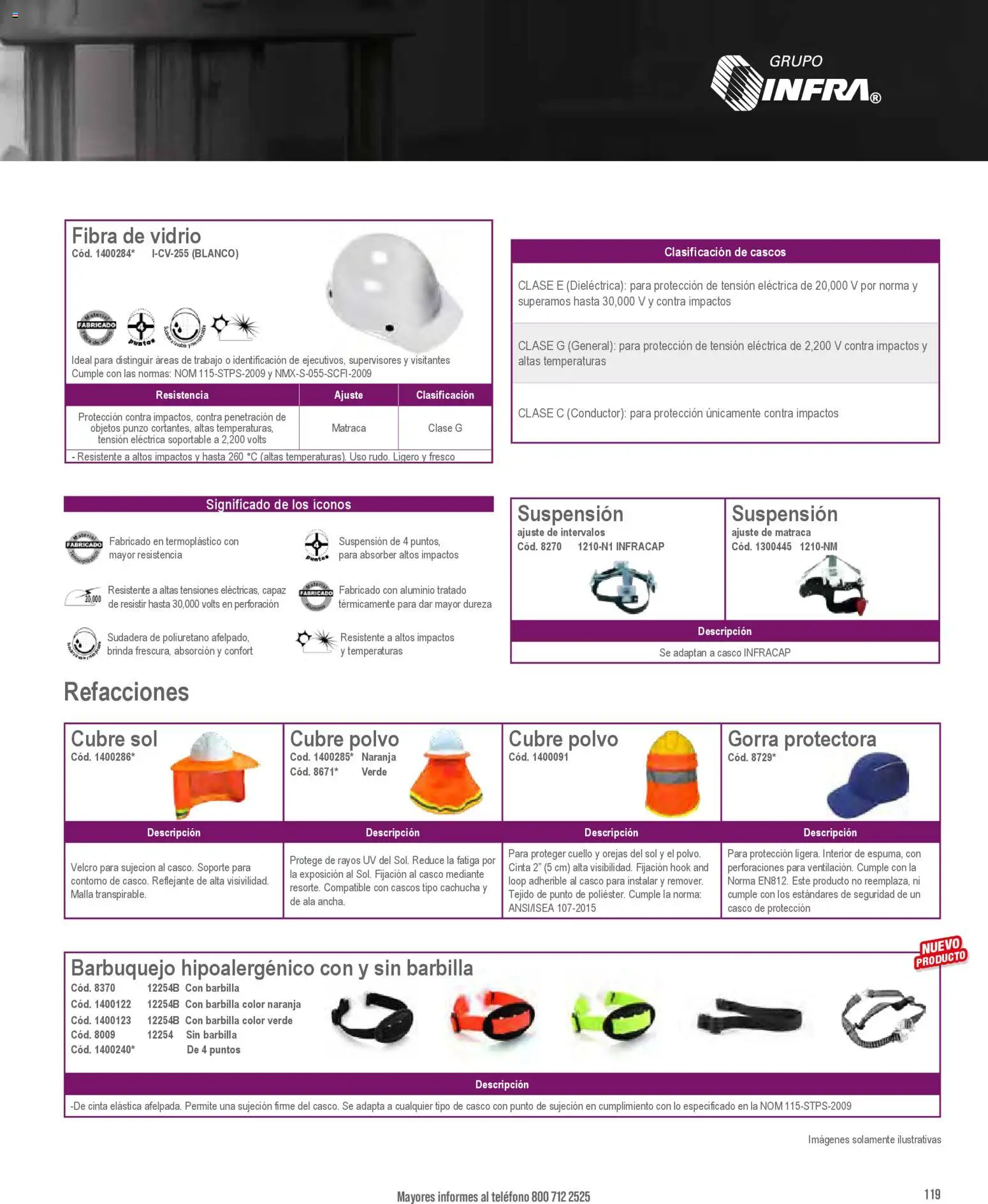 Nuevas ofertas de Infra válidas en toda la República Mexicana desde el 01/01/2026. ¡Encuentra las mejores ofertas en Infra catálogo! | Página: 121 | Productos: Gorra, Sudadera, Malla, Polvo