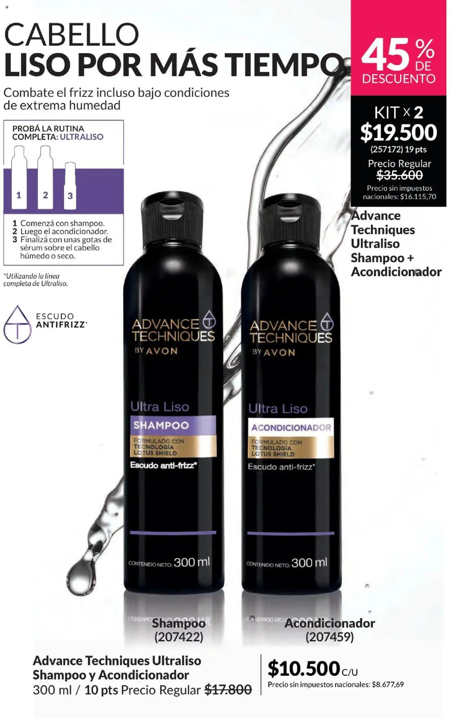 Avon -  Campaña 6/2026 │ válido desde el 01.06.2026 | Página: 190 | Productos: Sobre, Serum, Shampoo, Acondicionador