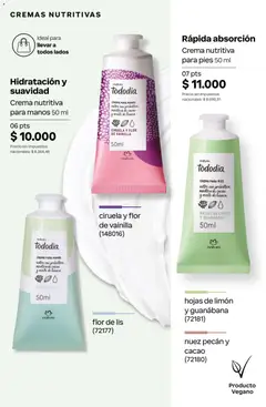 Vista previa Catálogo Natura Ciclo 10 válido desde el 30/06/2026 | Página: 199 | Productos: Limón, Manteca, Nuez, Crema