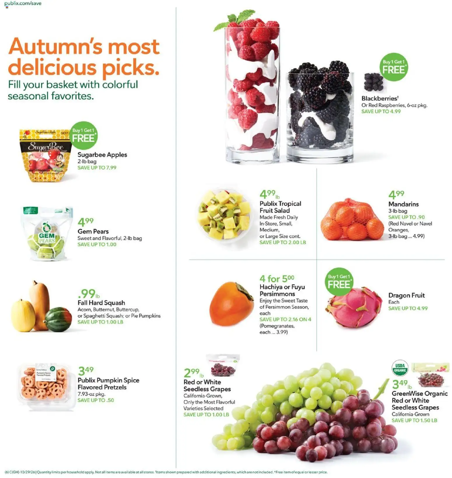 Publix Weekly Ad - valid from 10/28/2026 | Page: 6