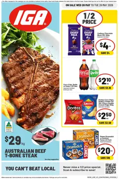 Preview of IGA catalogue NSW - valid from 20.05.2026