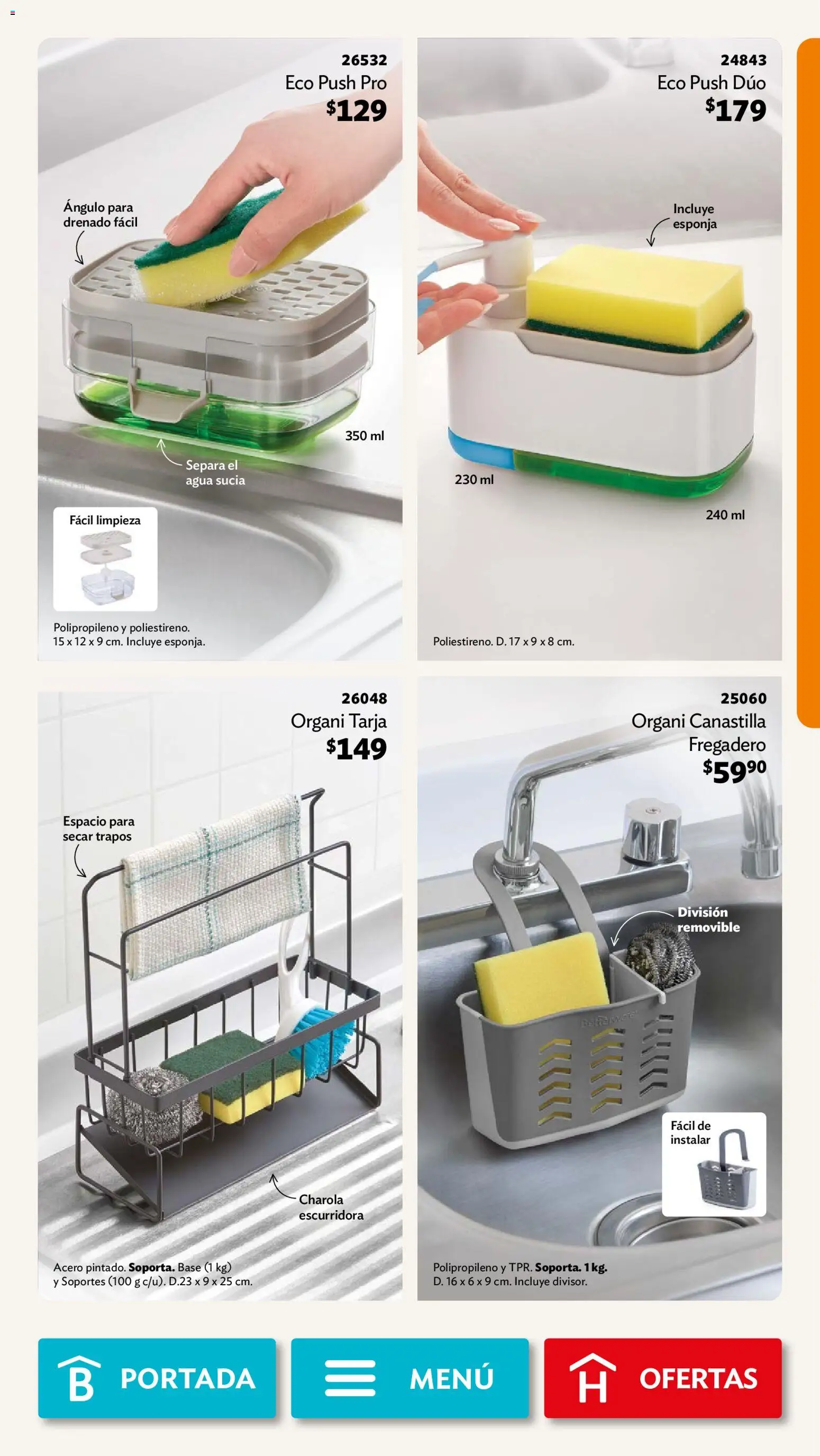 Nuevas ofertas de Betterware válidas en toda la República Mexicana desde el 28/09/2026. ¡Encuentra las mejores ofertas en Betterware campaña 10 2026! | Página: 33